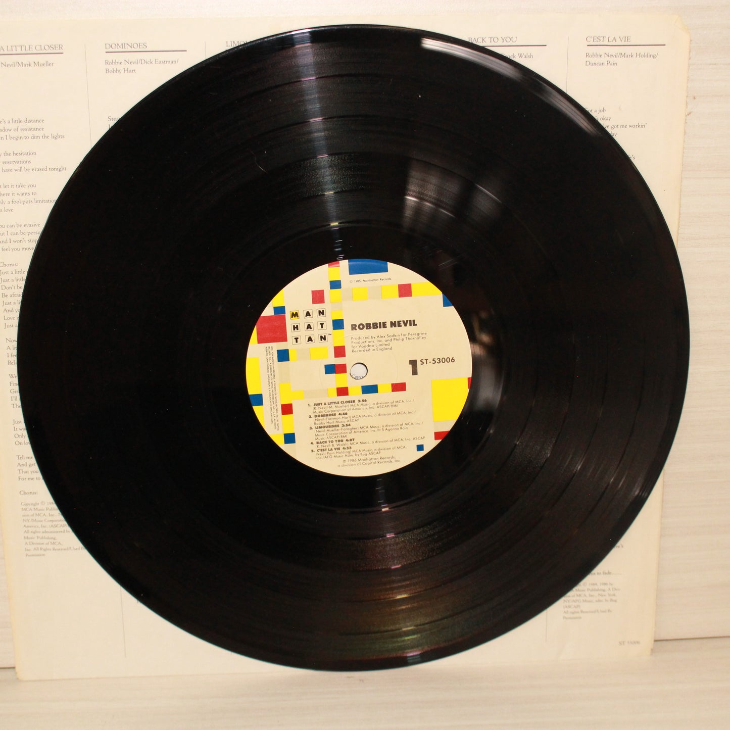 Robbie Nevil : Robbie Nevil (LP,Album)
