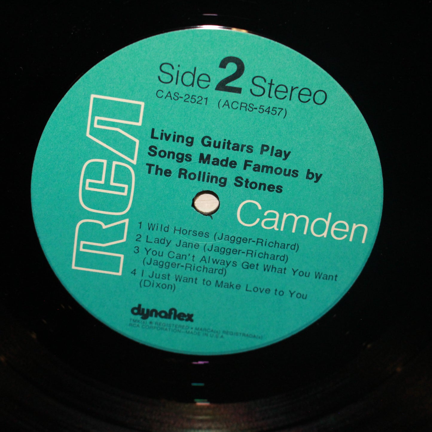 Living Guitars : Living Guitars Play Songs Made Famous By The Rolling Stones (LP,Album,Stereo)