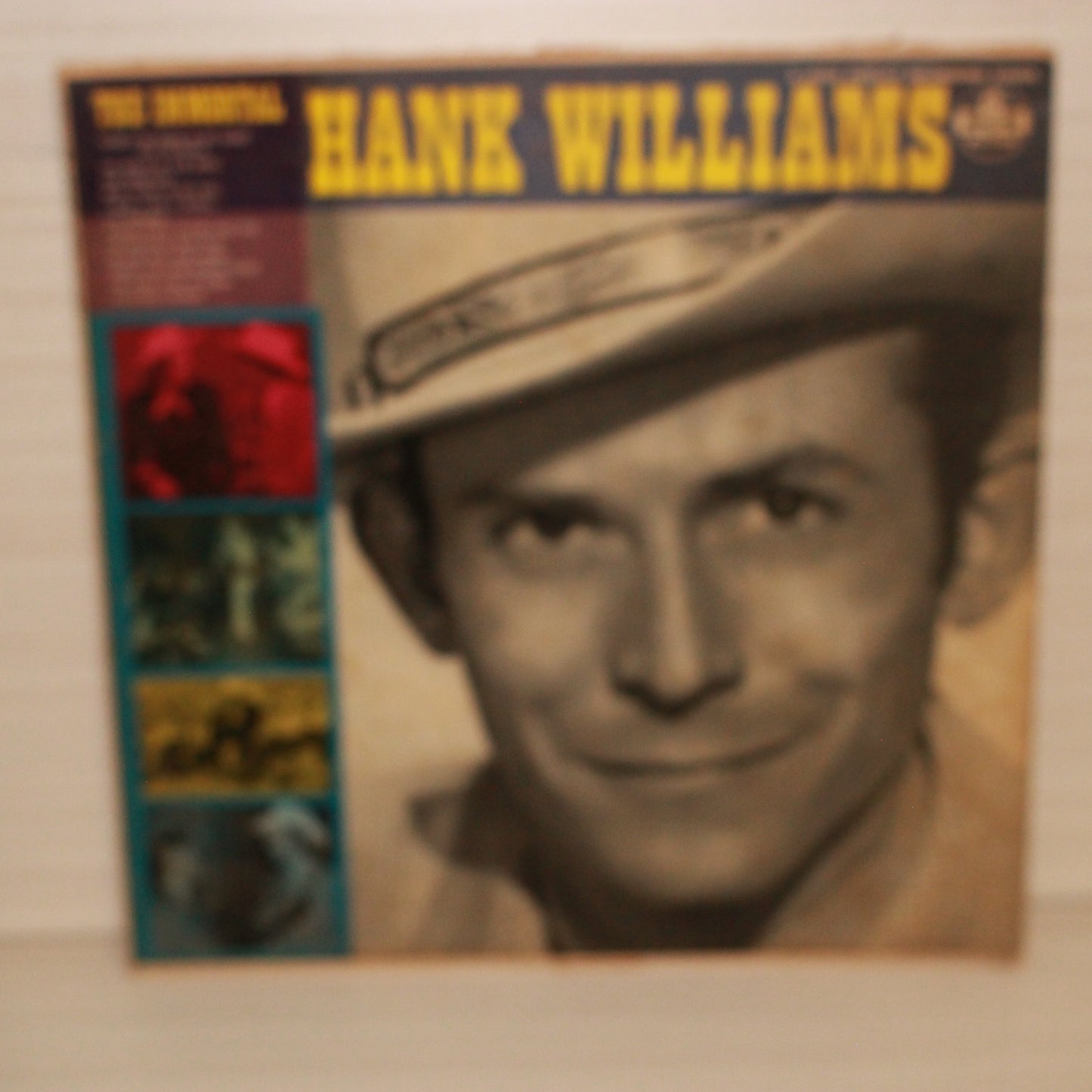 Hank Williams : The Immortal Hank Williams (LP,Compilation,Mono)