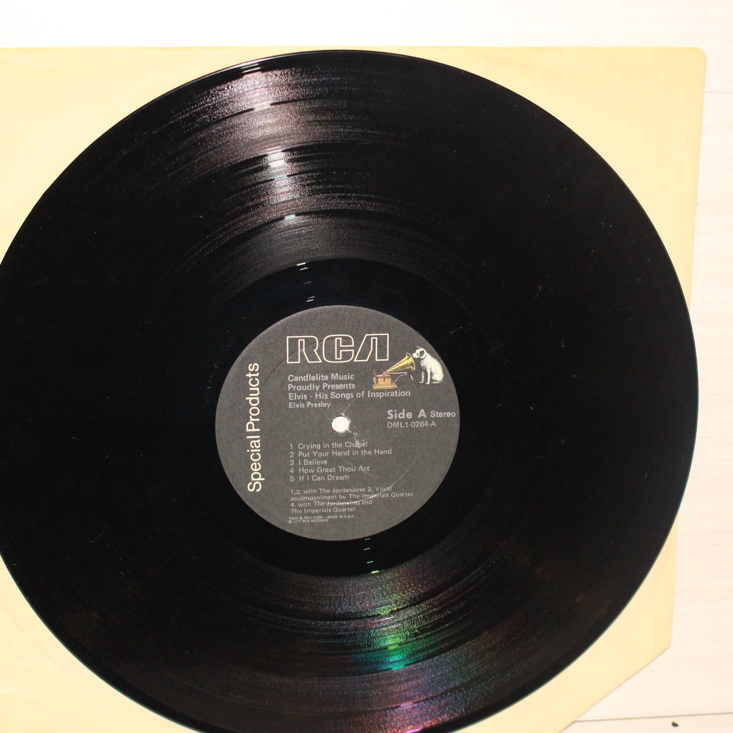 Elvis Presley : Elvis - His Songs Of Inspiration (LP,Compilation)