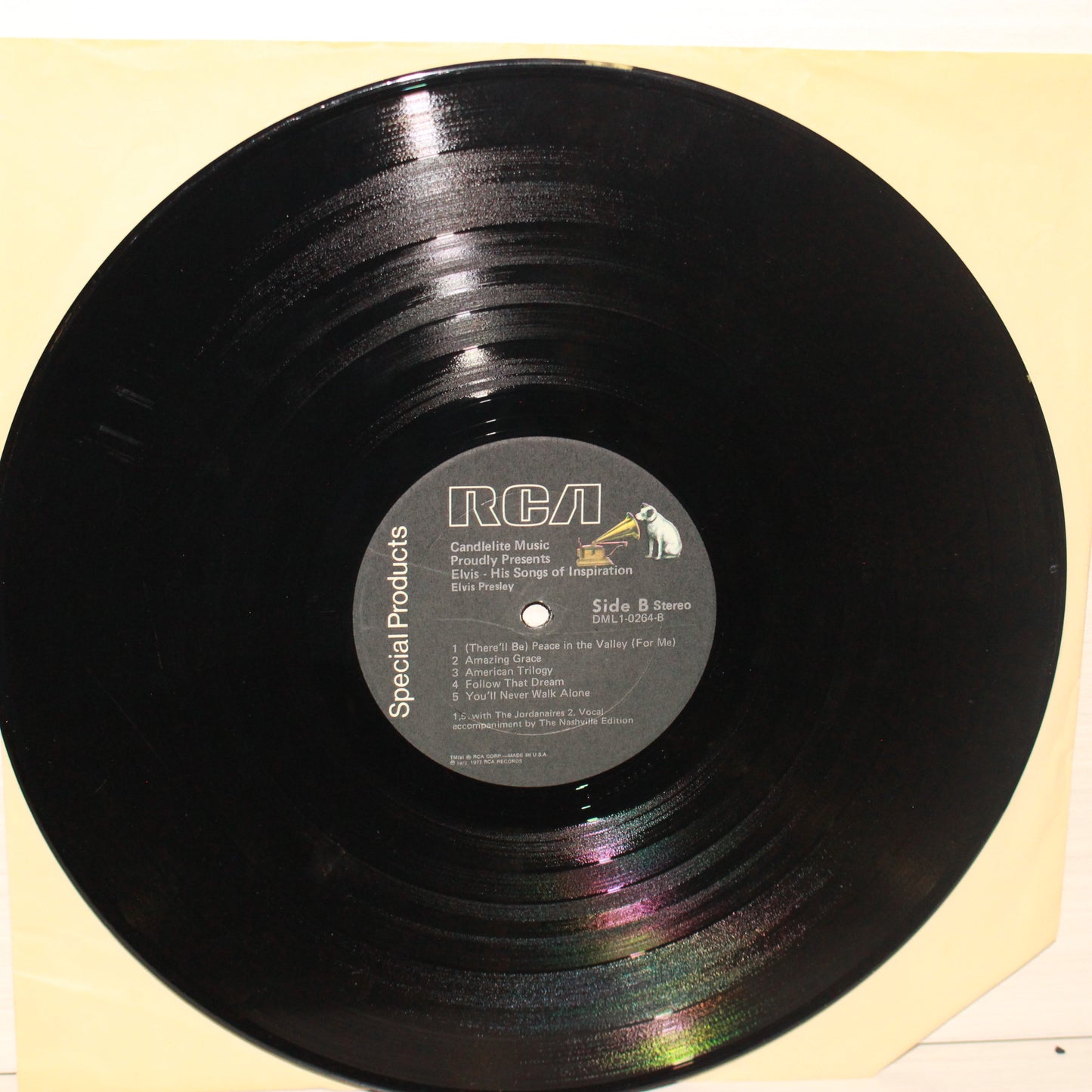 Elvis Presley : Elvis - His Songs Of Inspiration (LP,Compilation)