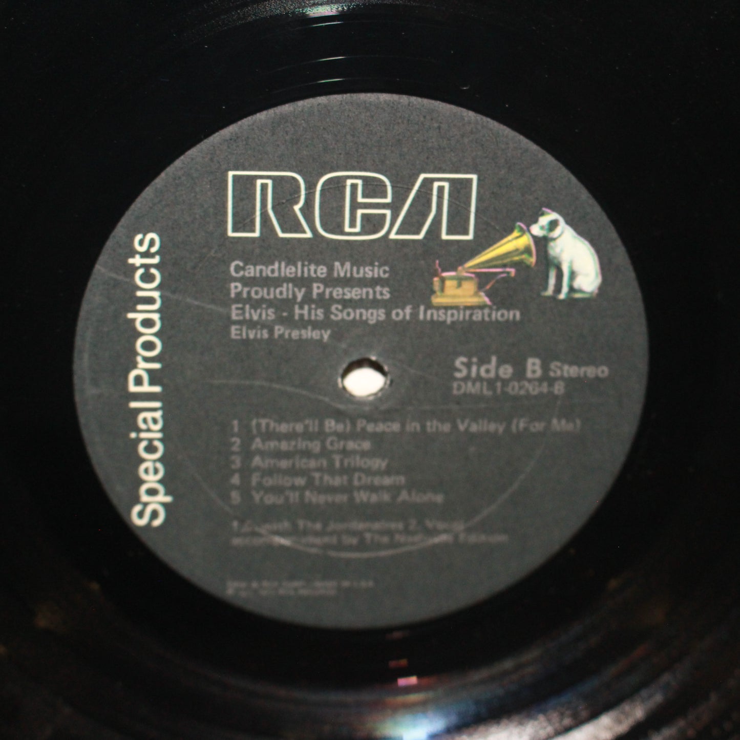 Elvis Presley : Elvis - His Songs Of Inspiration (LP,Compilation)