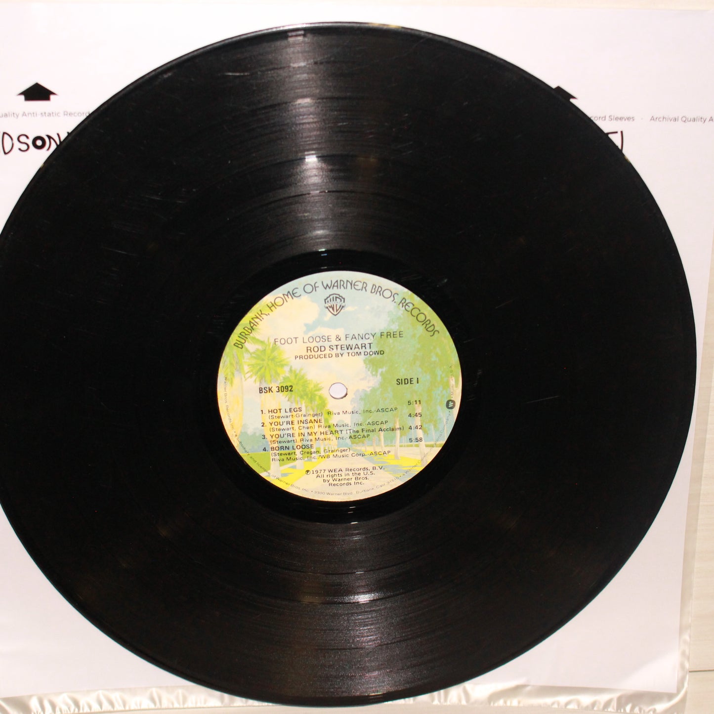 Rod Stewart : Foot Loose & Fancy Free (LP,Album,Stereo)