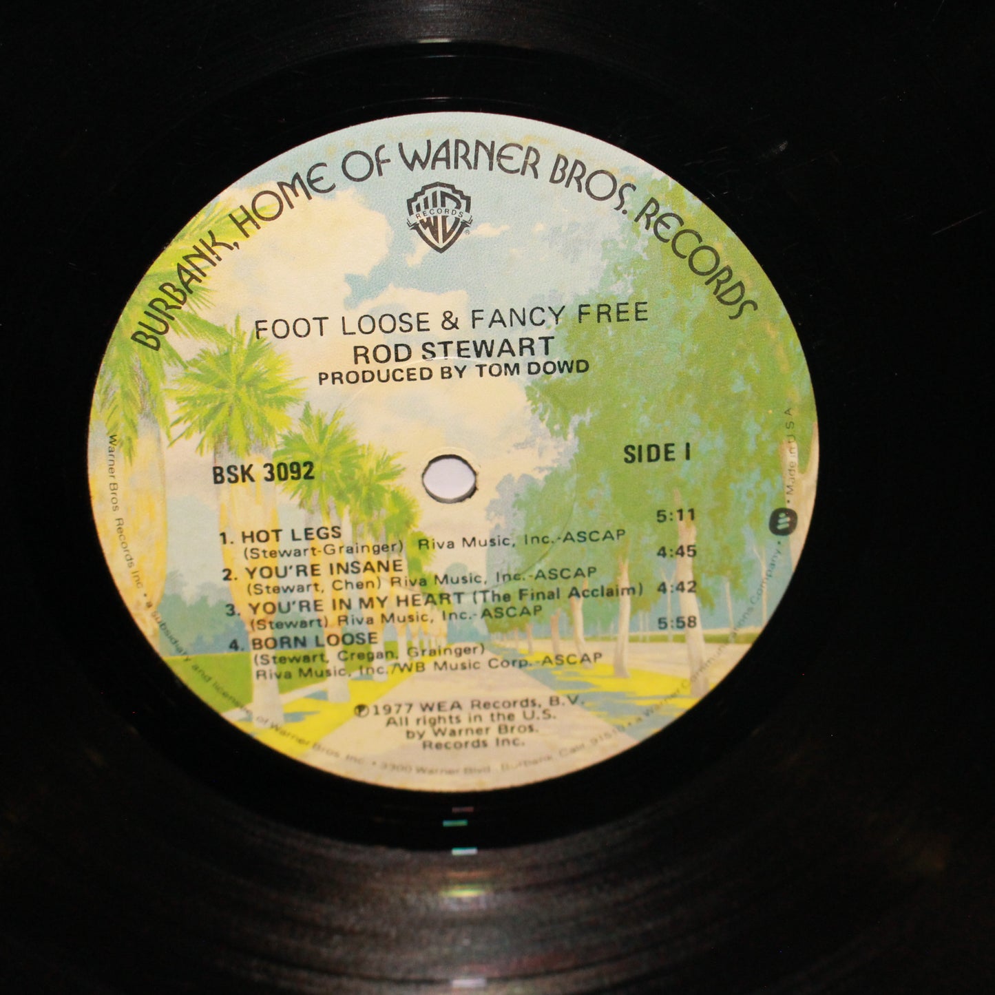 Rod Stewart : Foot Loose & Fancy Free (LP,Album,Stereo)