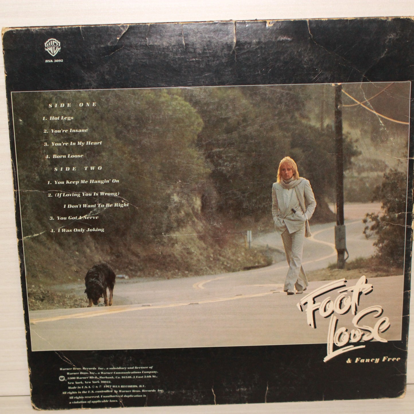 Rod Stewart : Foot Loose & Fancy Free (LP,Album,Stereo)