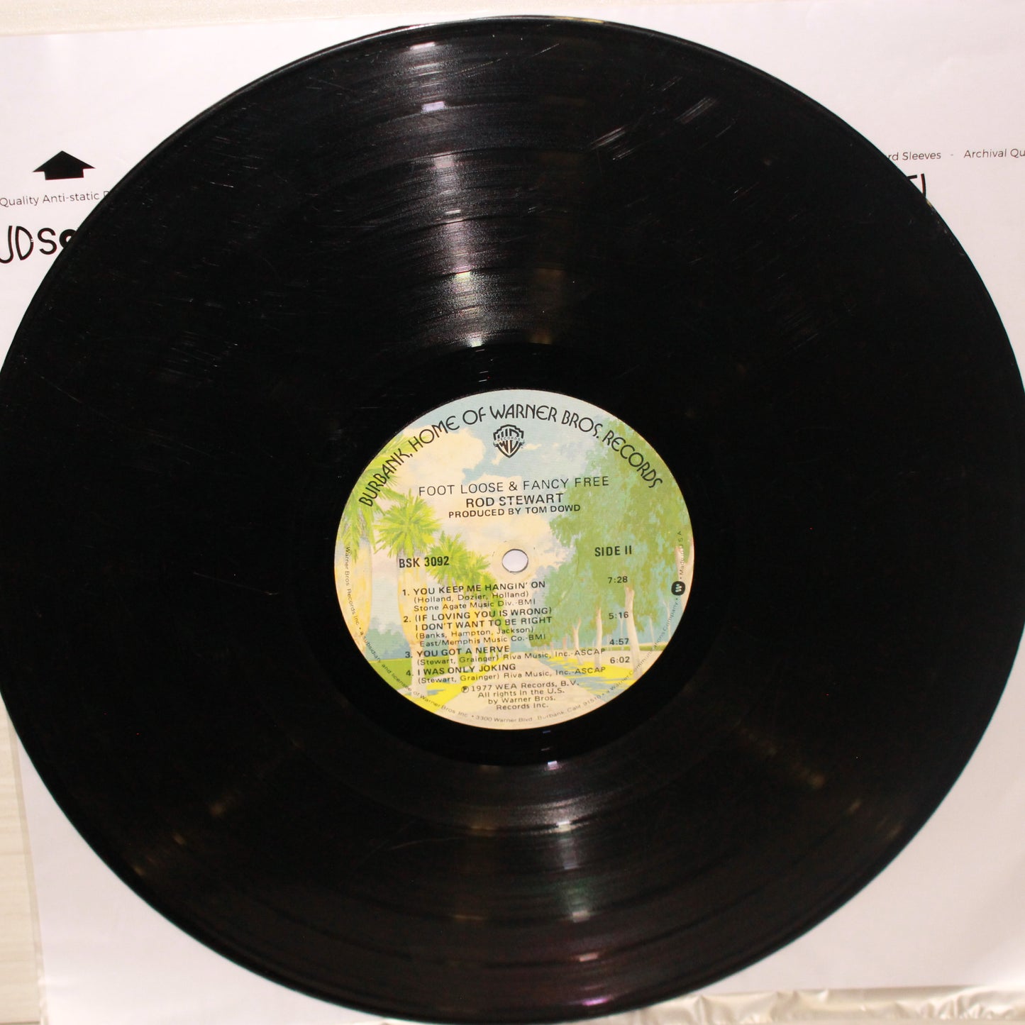 Rod Stewart : Foot Loose & Fancy Free (LP,Album,Stereo)