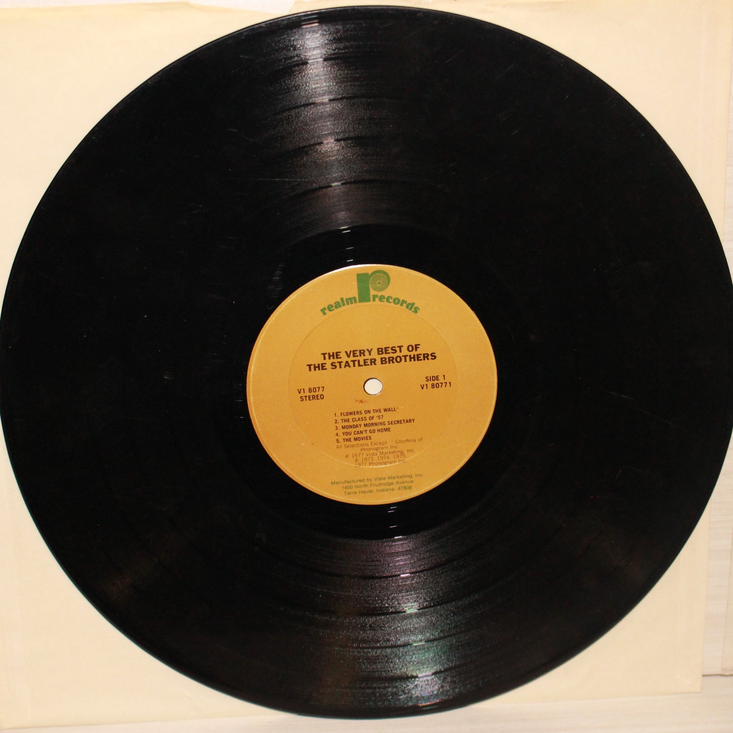 The Statler Brothers : The Very Best Of The Statler Brothers (LP,Compilation)