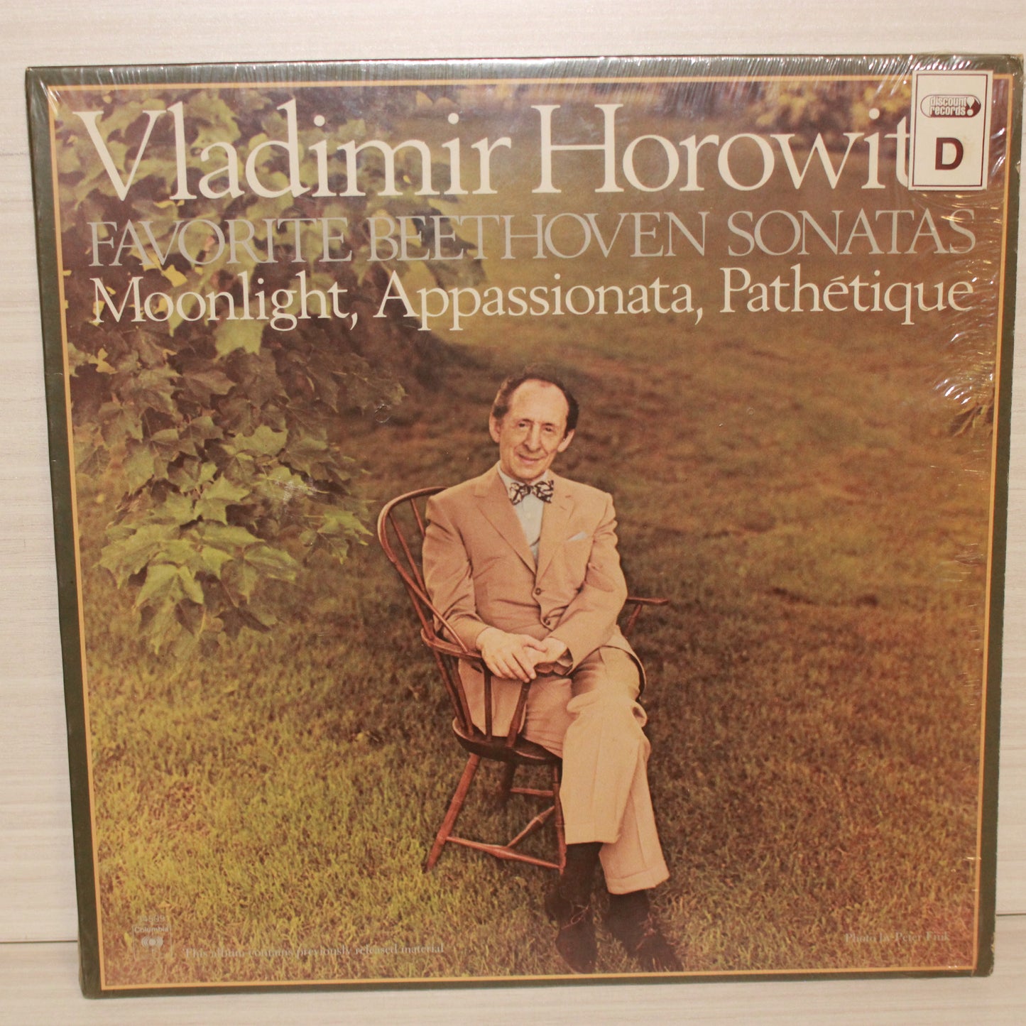 Vladimir Horowitz : Favorite Beethoven Sonatas (LP,Album,Compilation,Stereo)