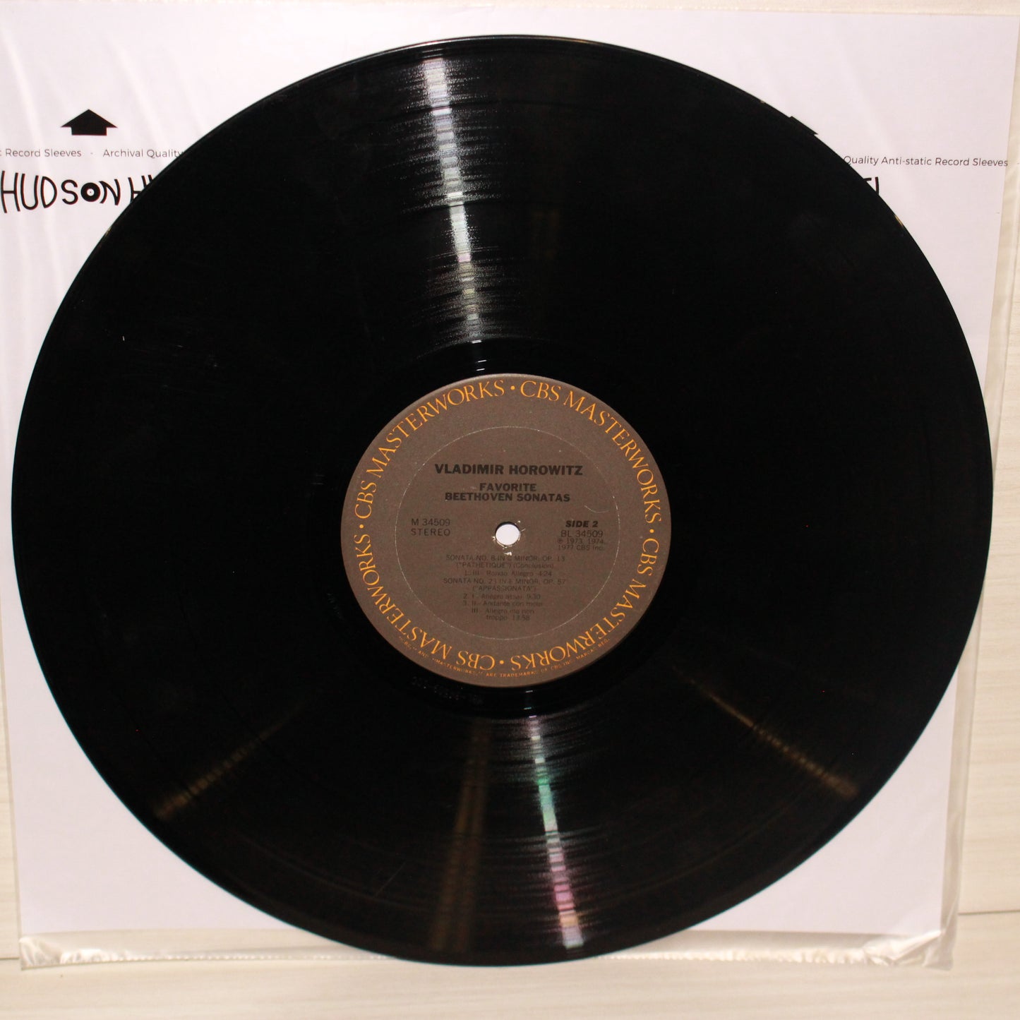 Vladimir Horowitz : Favorite Beethoven Sonatas (LP,Album,Compilation,Stereo)