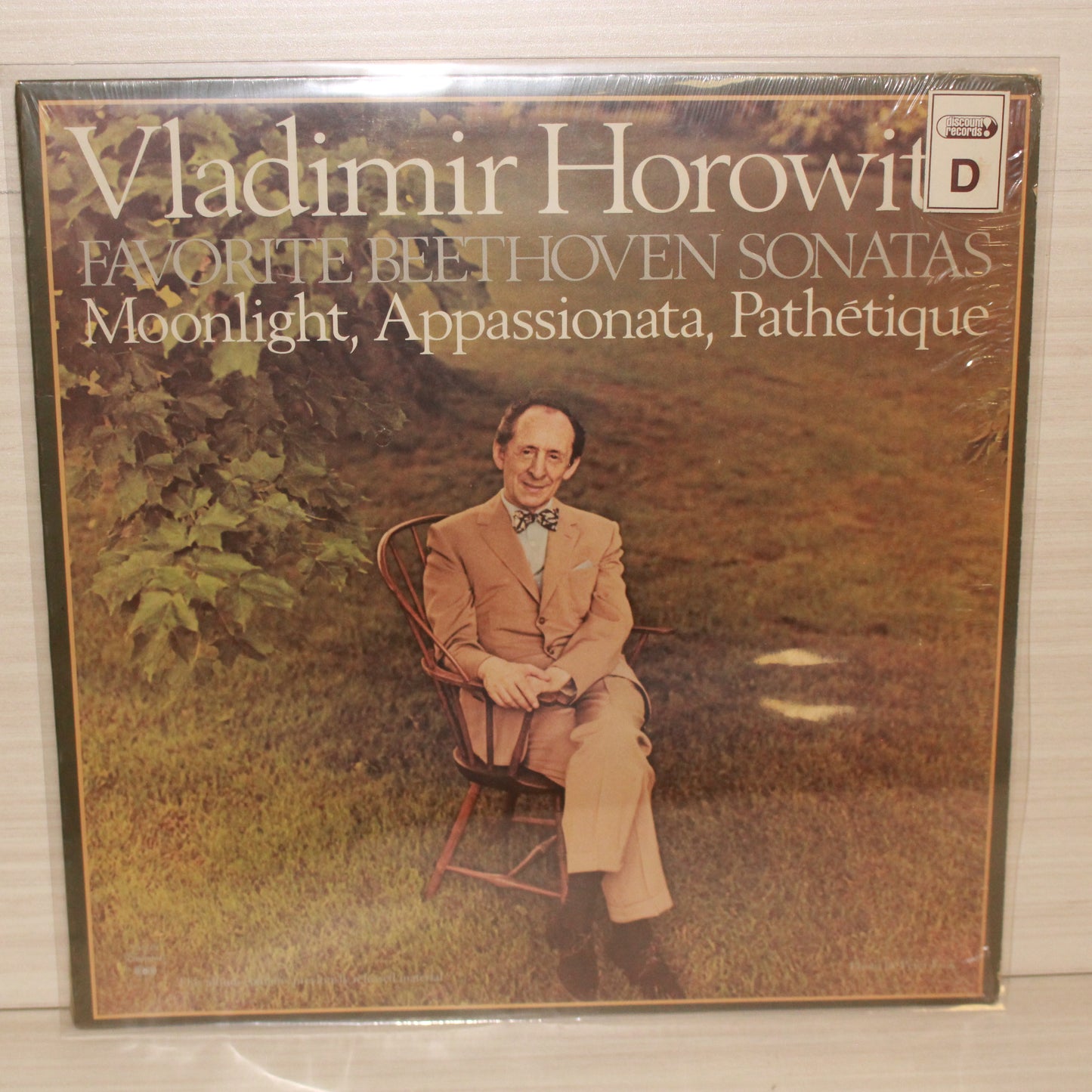 Vladimir Horowitz : Favorite Beethoven Sonatas (LP,Album,Compilation,Stereo)