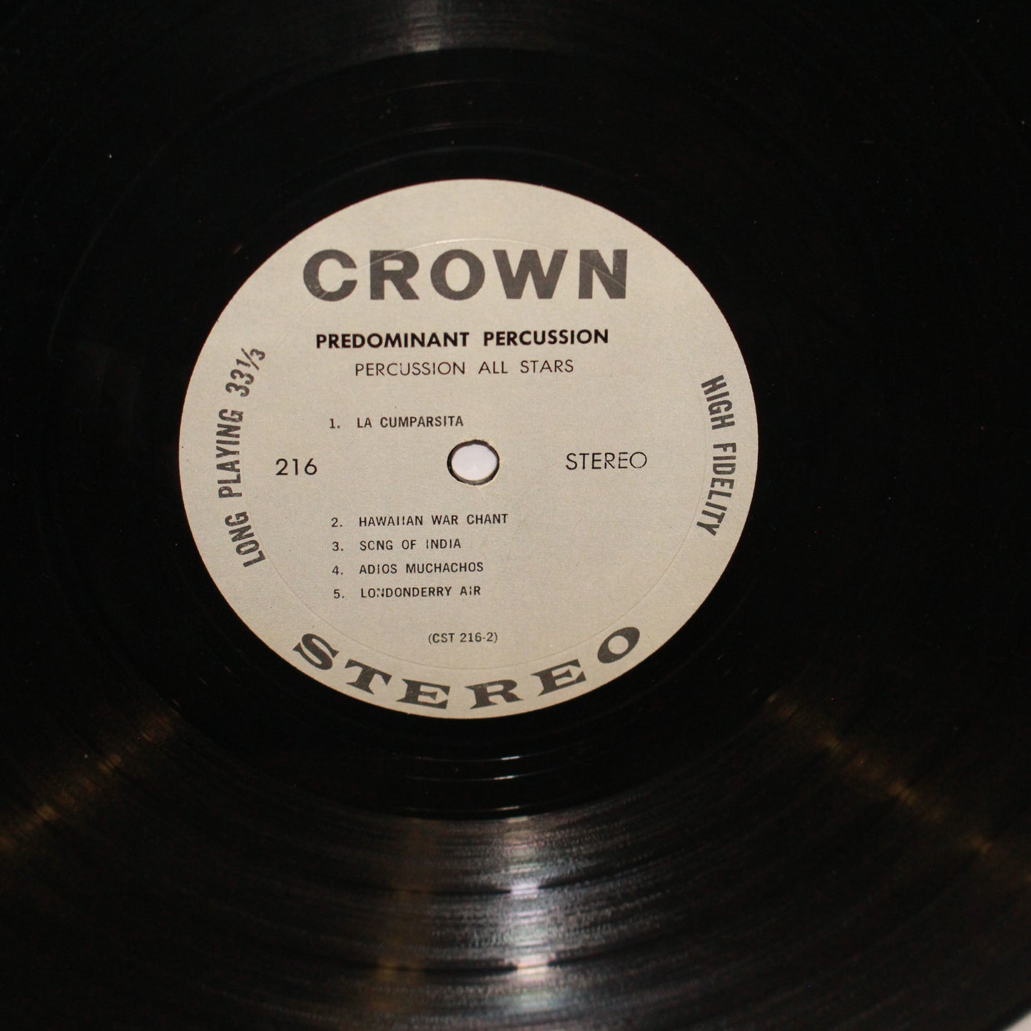Percussion All Stars : Predominant Percussion (LP,Stereo)