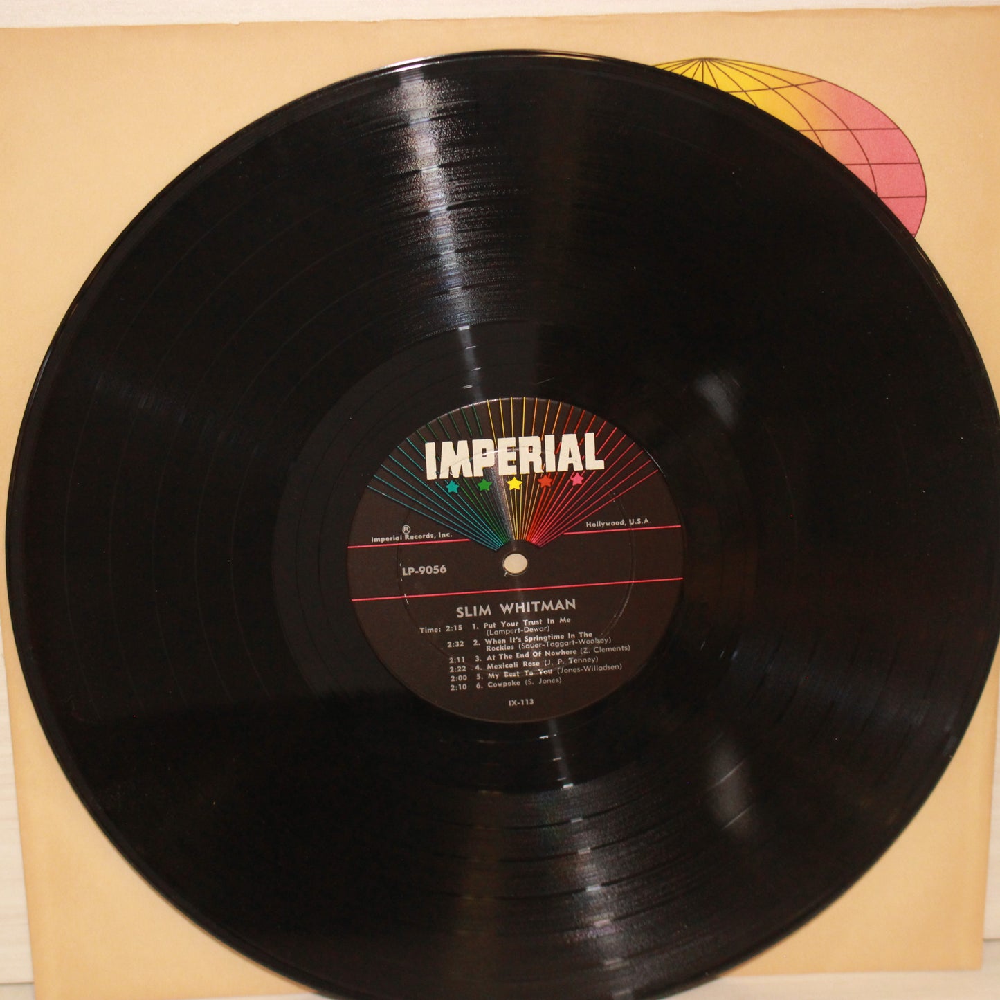 Slim Whitman : Slim Whitman (LP,Mono)