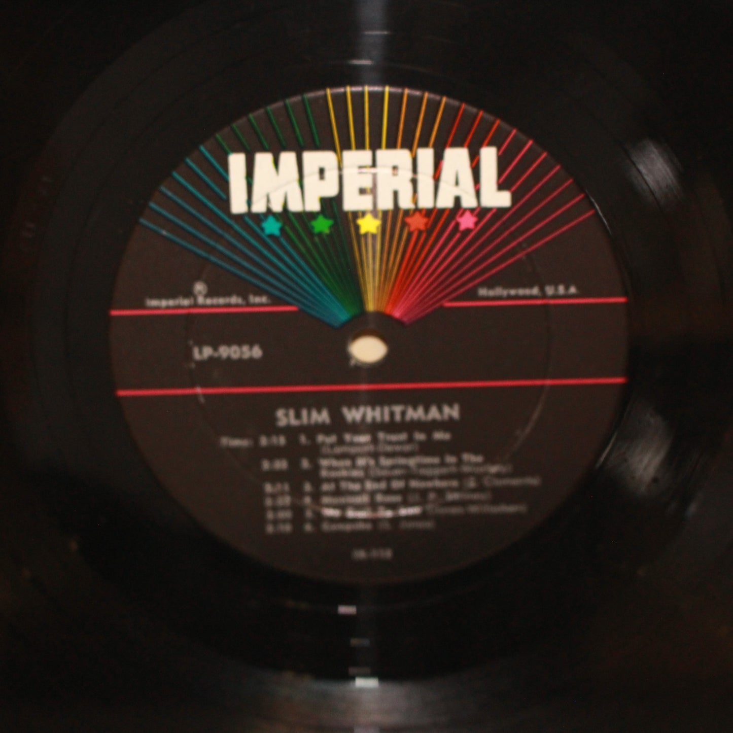 Slim Whitman : Slim Whitman (LP,Mono)