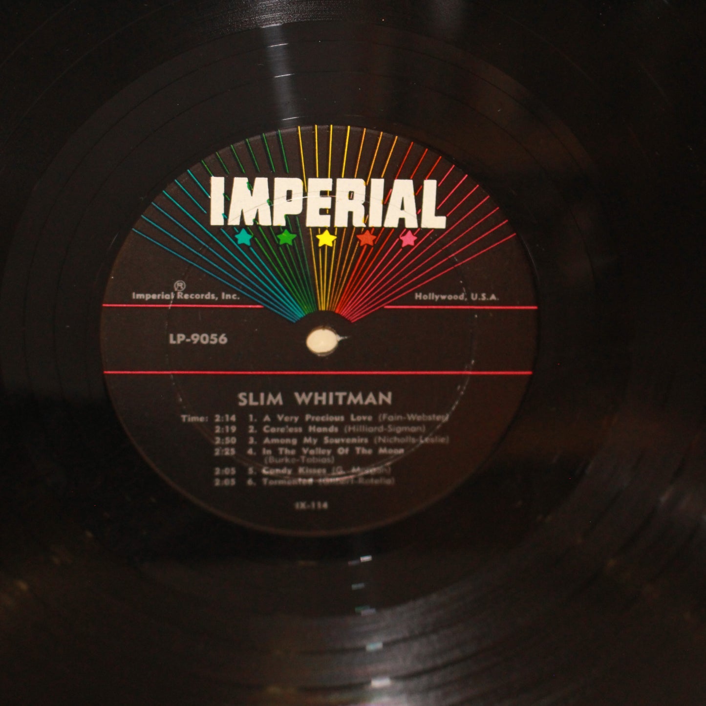 Slim Whitman : Slim Whitman (LP,Mono)