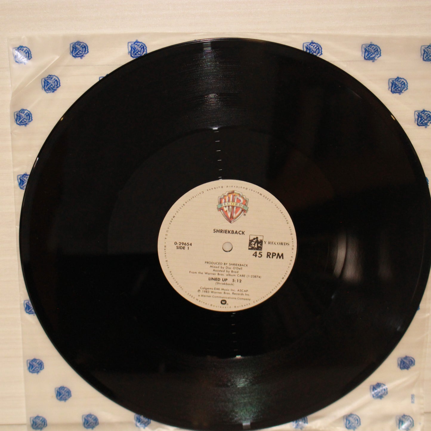 Shriekback : Lined Up (12",Maxi-Single,45 RPM)