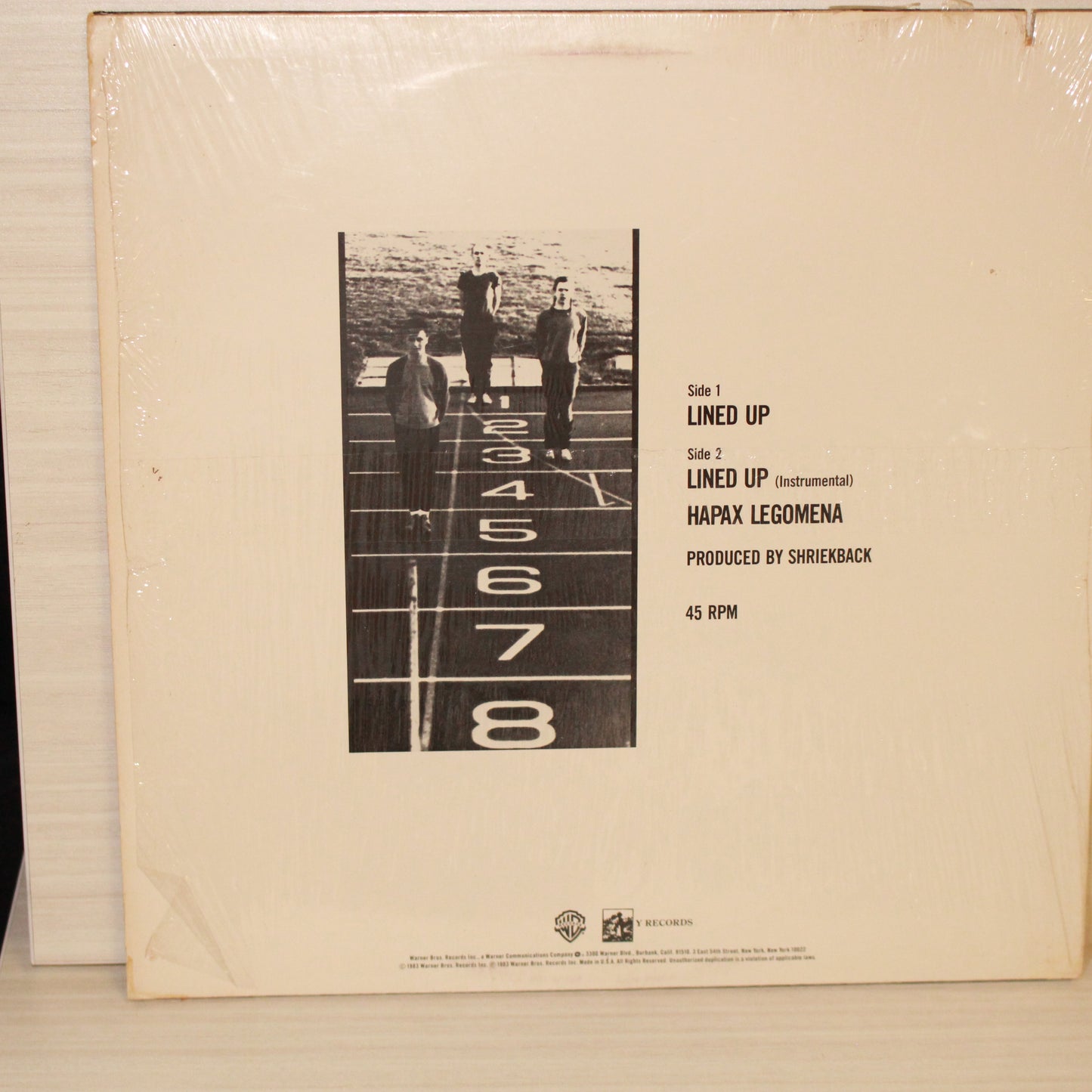 Shriekback : Lined Up (12",Maxi-Single,45 RPM)