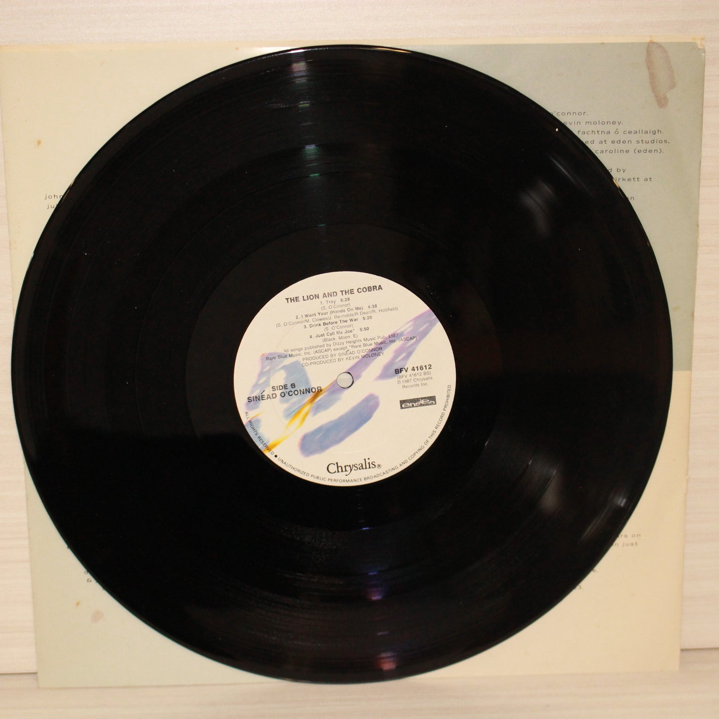 Sinéad O'Connor : The Lion And The Cobra (LP,Album)