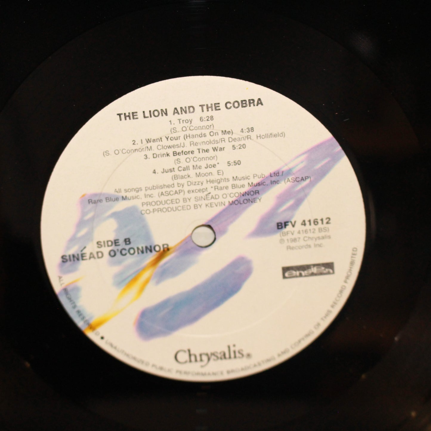Sinéad O'Connor : The Lion And The Cobra (LP,Album)
