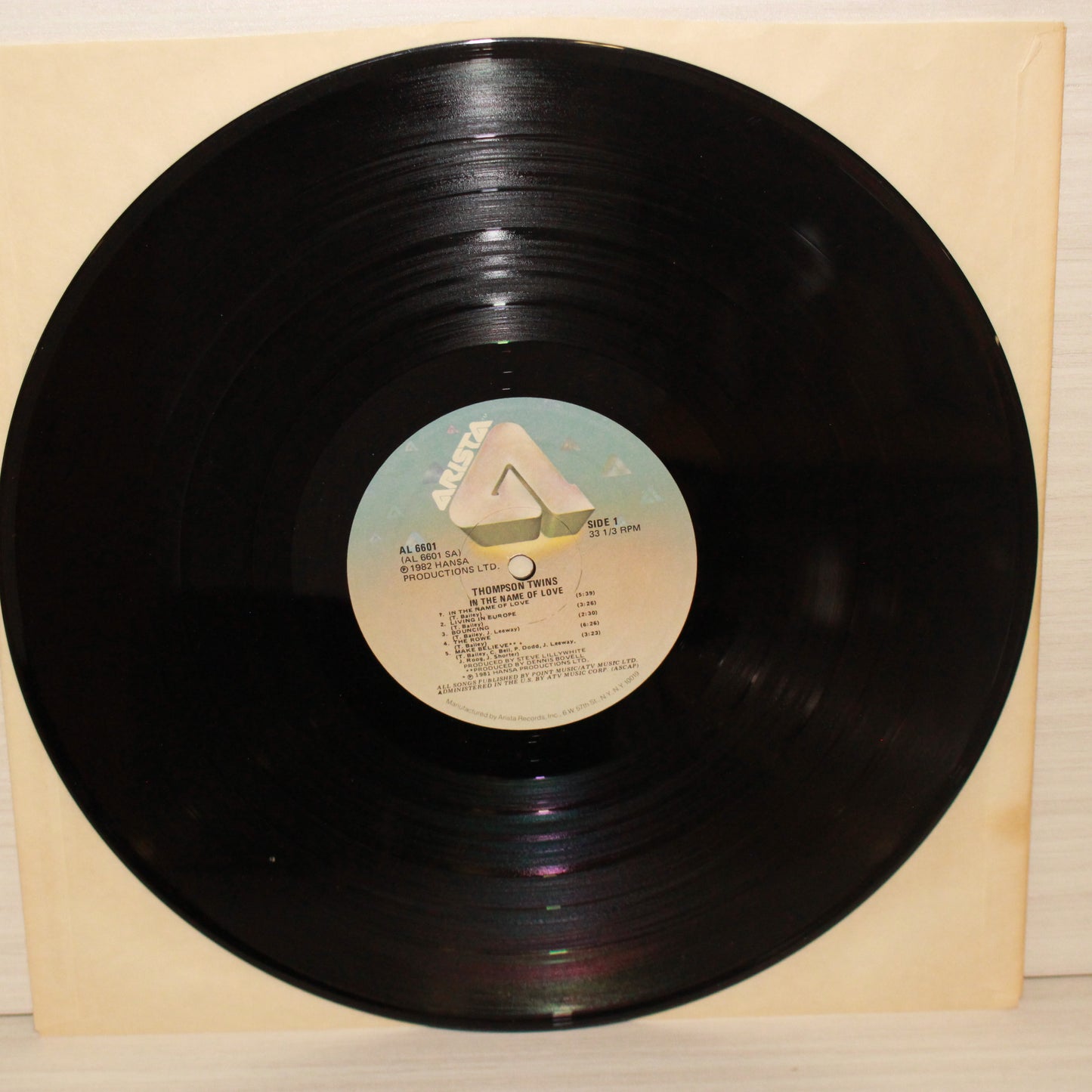 Thompson Twins : In The Name Of Love (LP,Album)