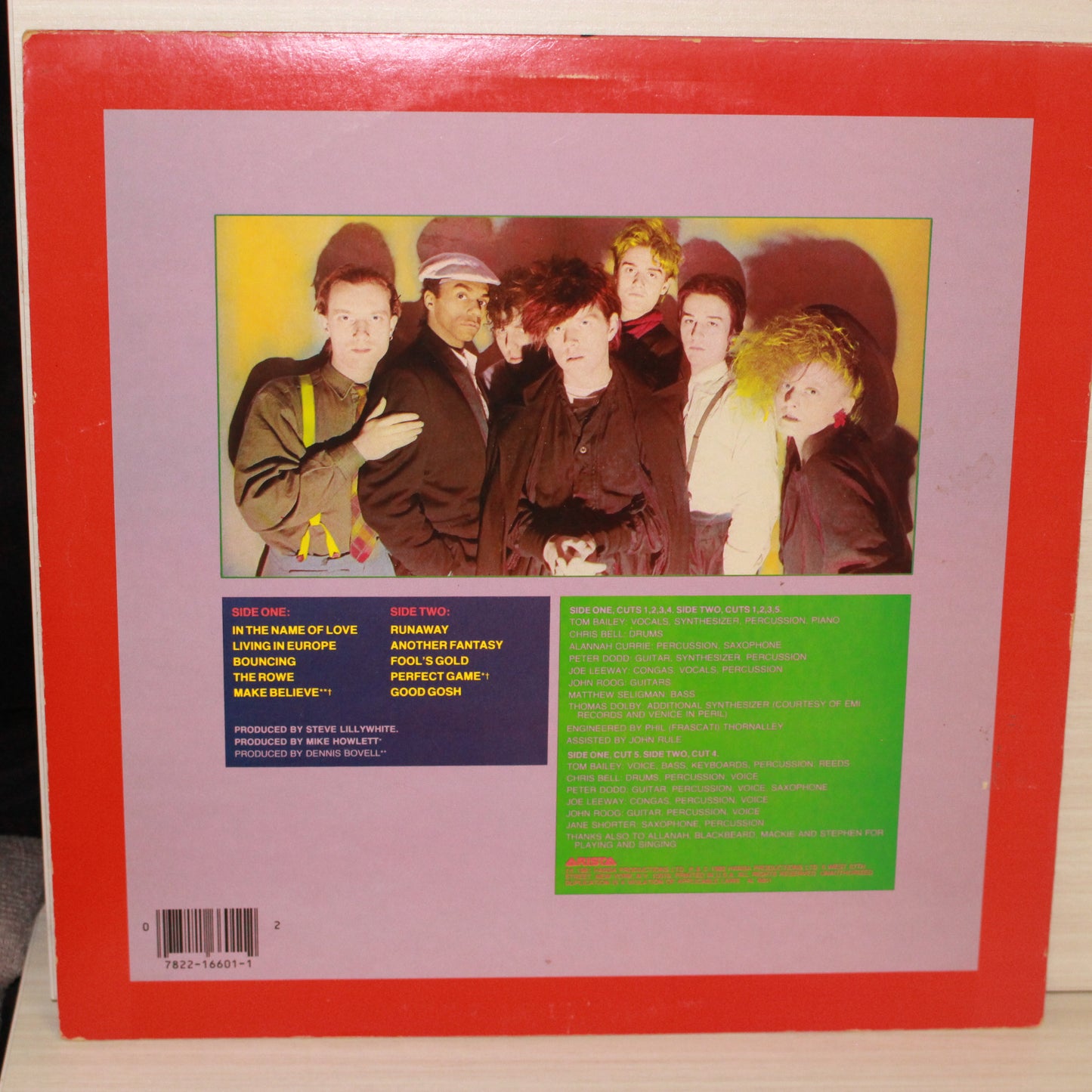 Thompson Twins : In The Name Of Love (LP,Album)