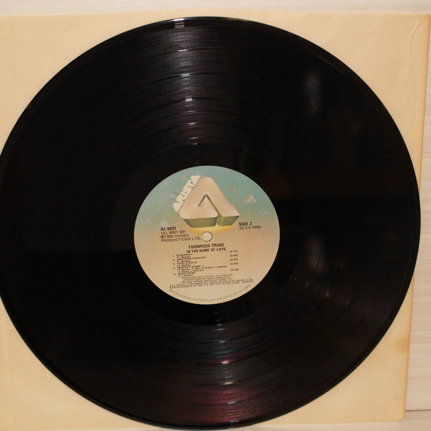Thompson Twins : In The Name Of Love (LP,Album)