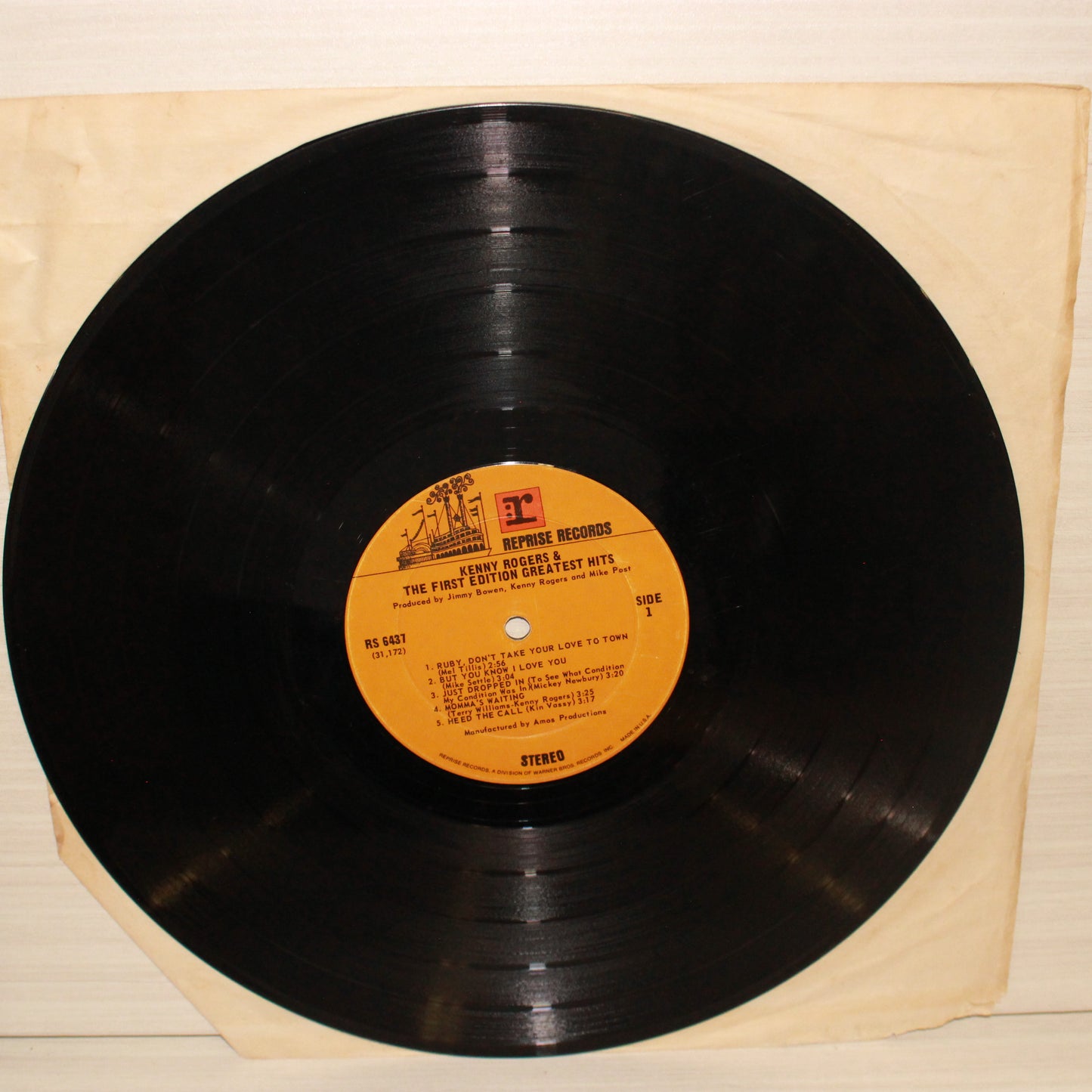 Kenny Rogers & The First Edition : Greatest Hits (LP,Compilation)