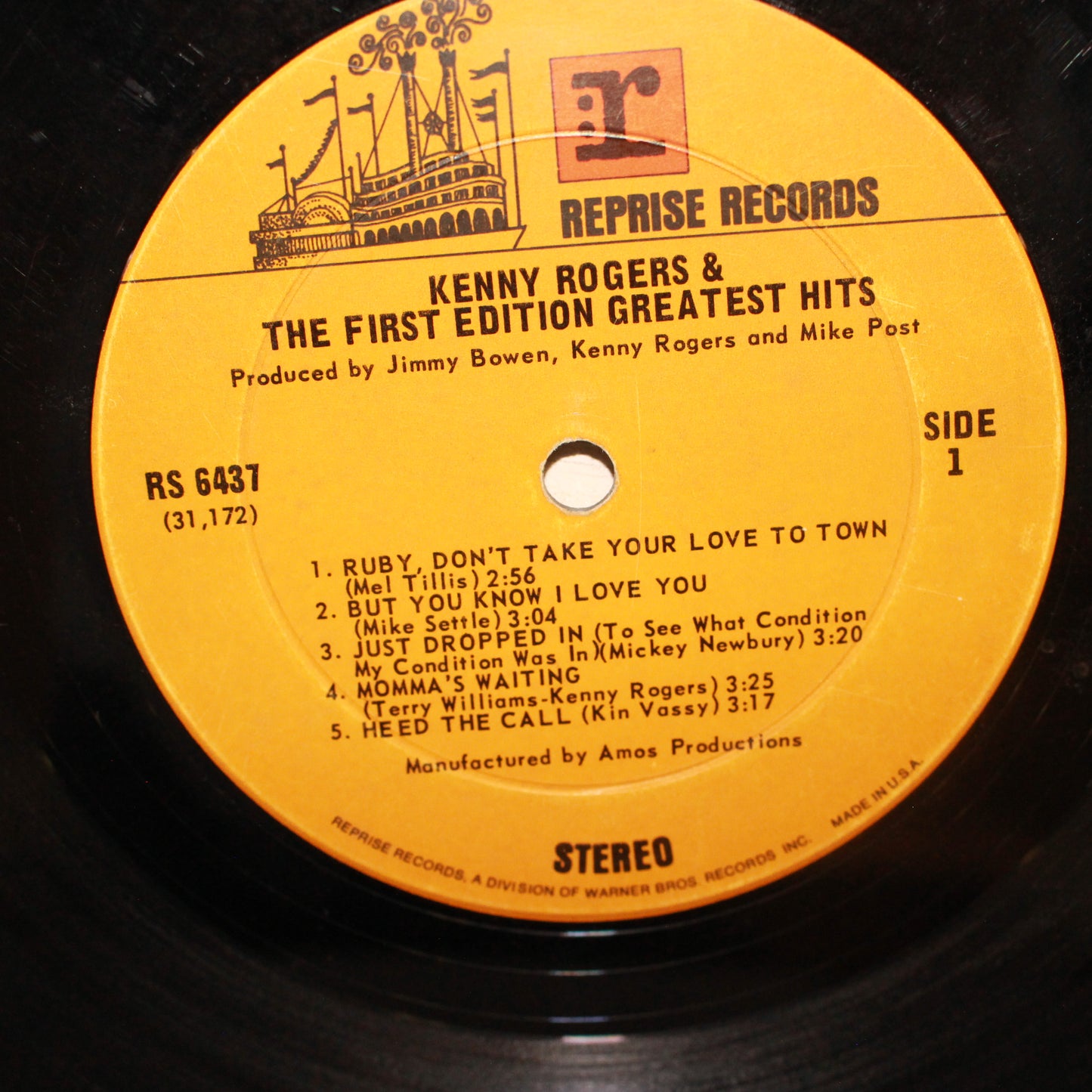 Kenny Rogers & The First Edition : Greatest Hits (LP,Compilation)