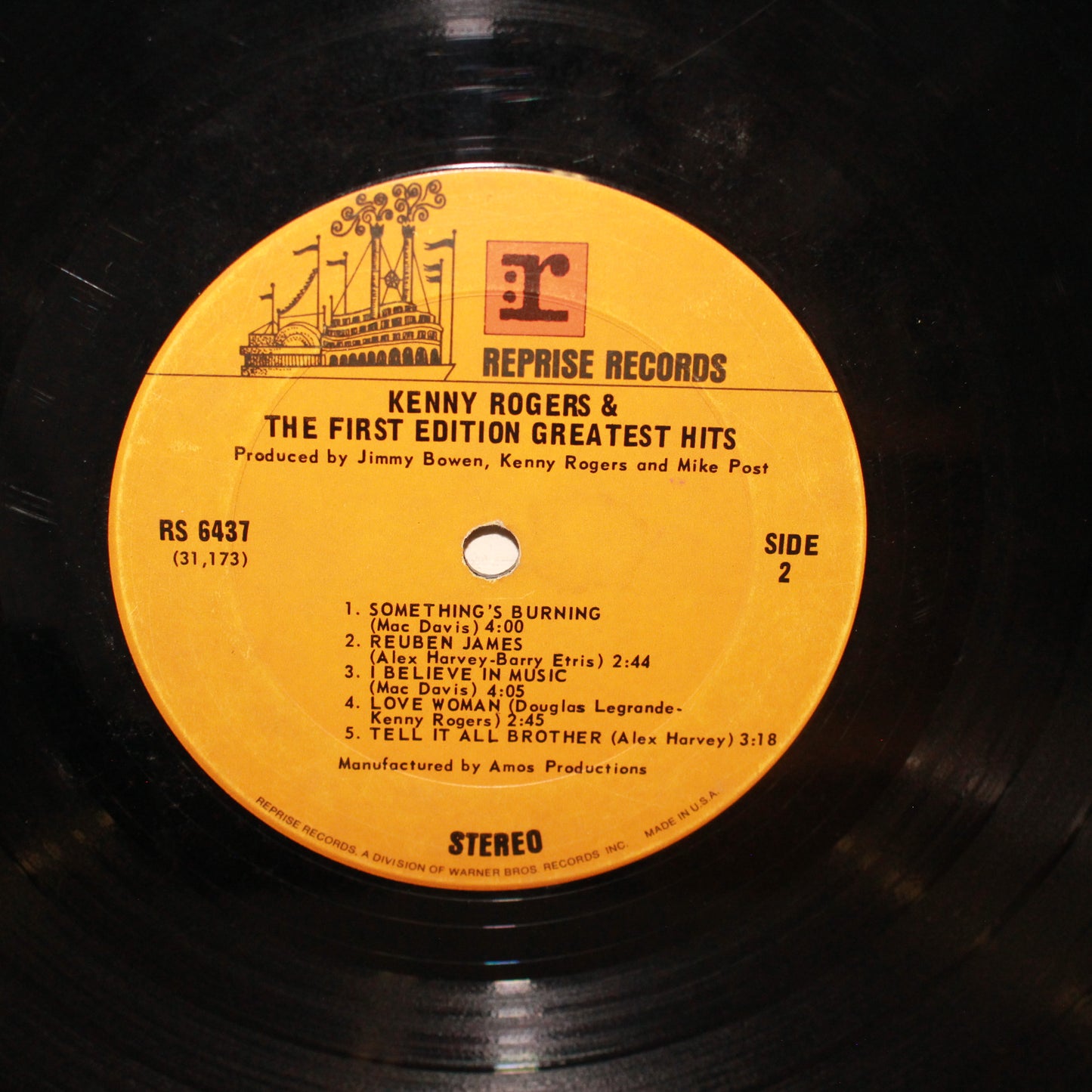 Kenny Rogers & The First Edition : Greatest Hits (LP,Compilation)