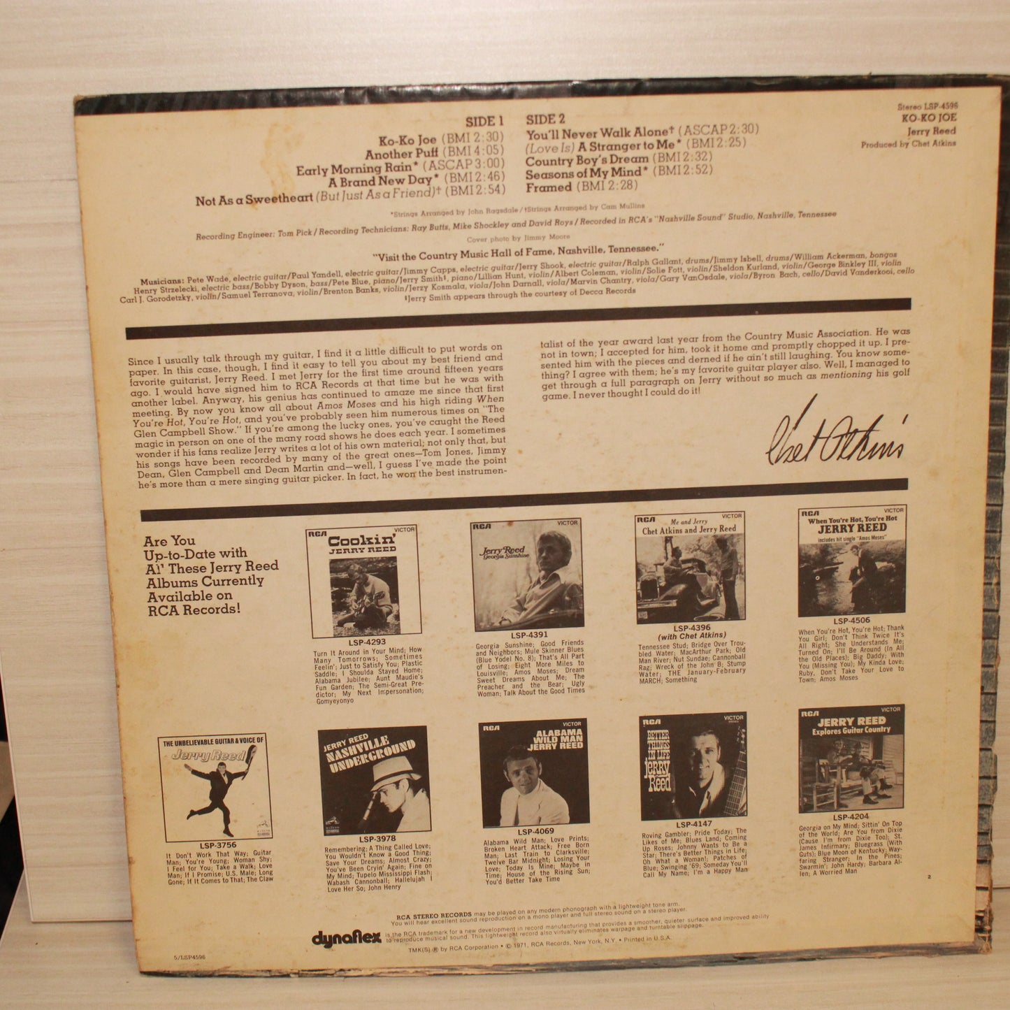 Jerry Reed : Ko-Ko Joe (LP,Album,Stereo)
