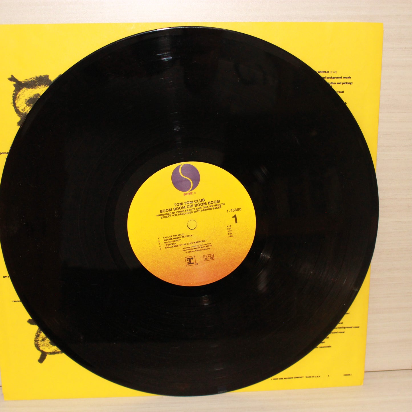 Tom Tom Club : Boom Boom Chi Boom Boom (LP,Album,Club Edition)
