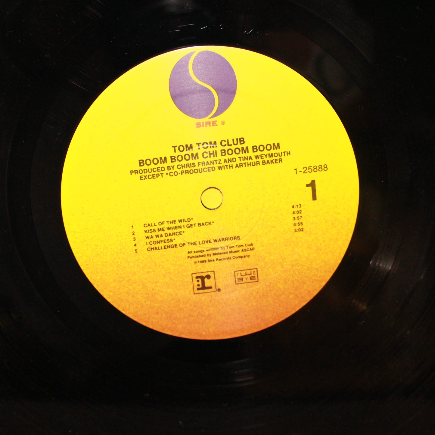 Tom Tom Club : Boom Boom Chi Boom Boom (LP,Album,Club Edition)