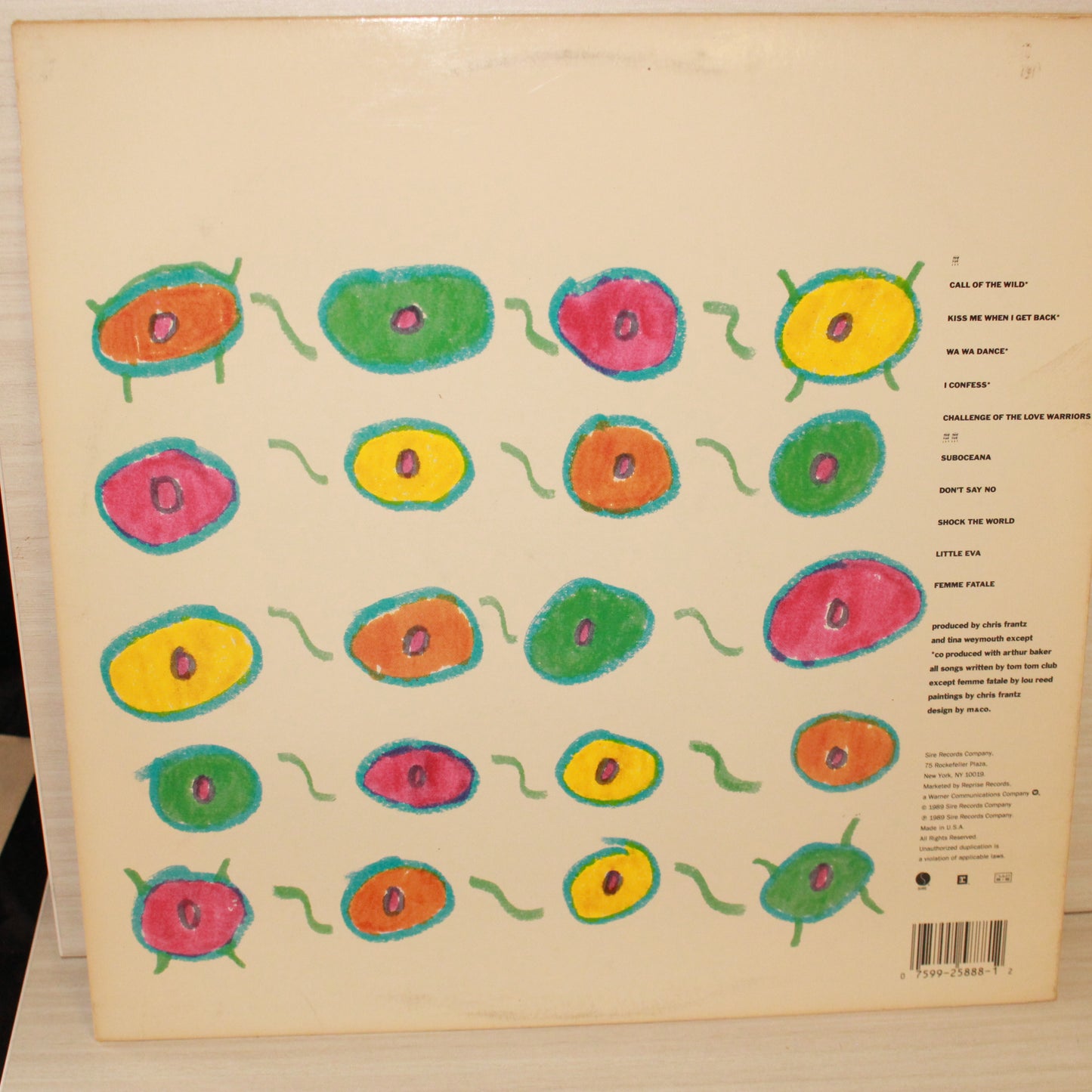 Tom Tom Club : Boom Boom Chi Boom Boom (LP,Album,Club Edition)