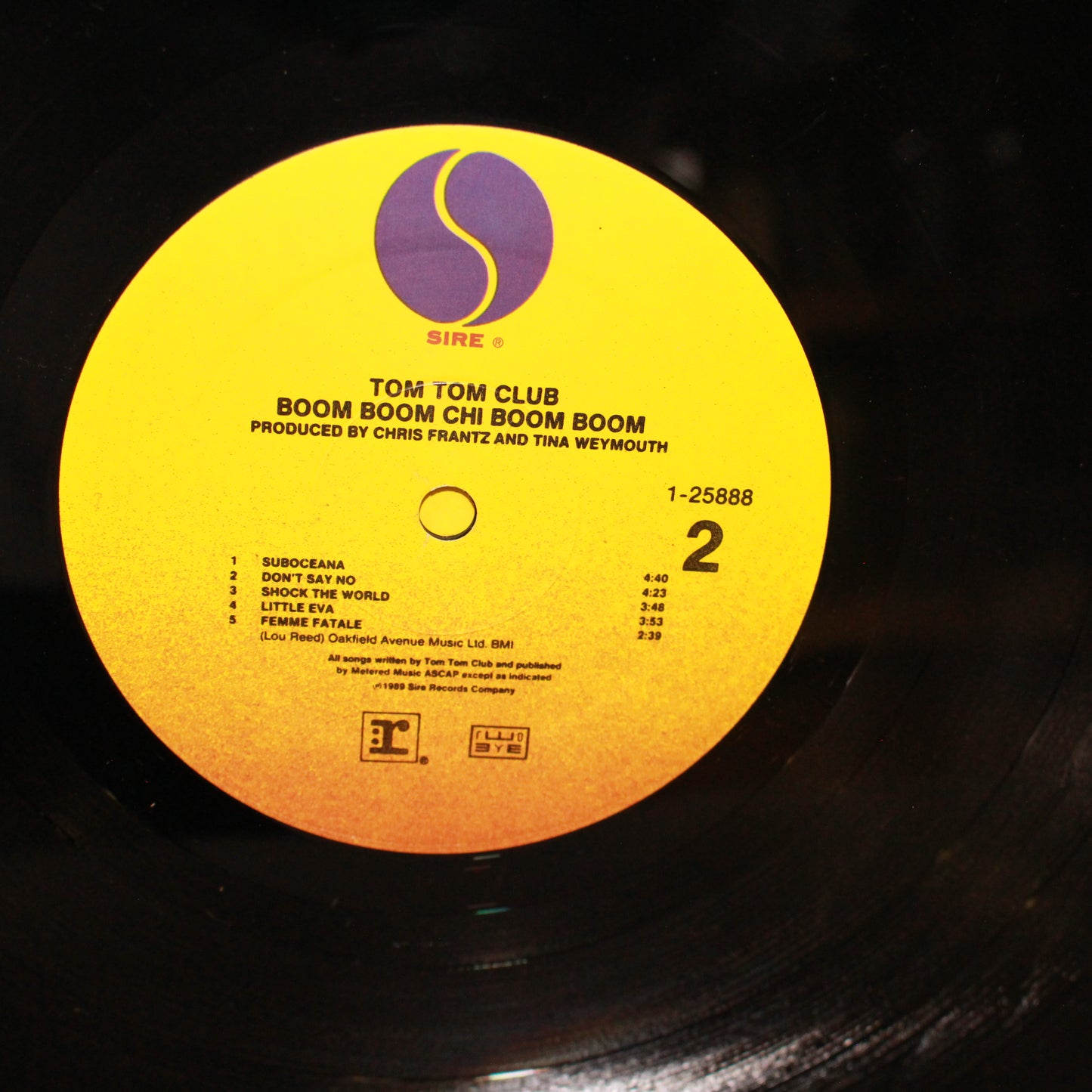 Tom Tom Club : Boom Boom Chi Boom Boom (LP,Album,Club Edition)