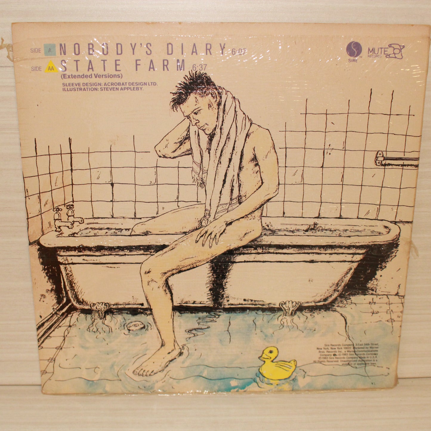 Yazoo : Nobody's Diary / State Farm (12",45 RPM)
