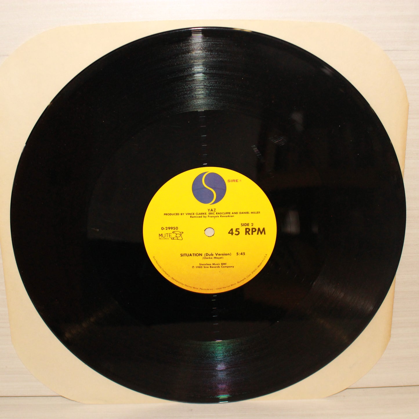 Yazoo : Situation (12",45 RPM)