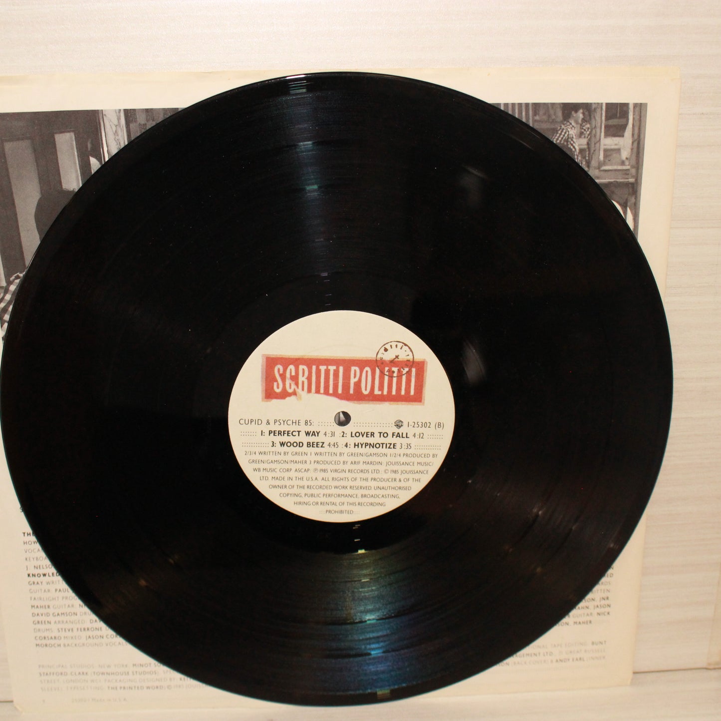 Scritti Politti : Cupid & Psyche 85 (LP,Album)