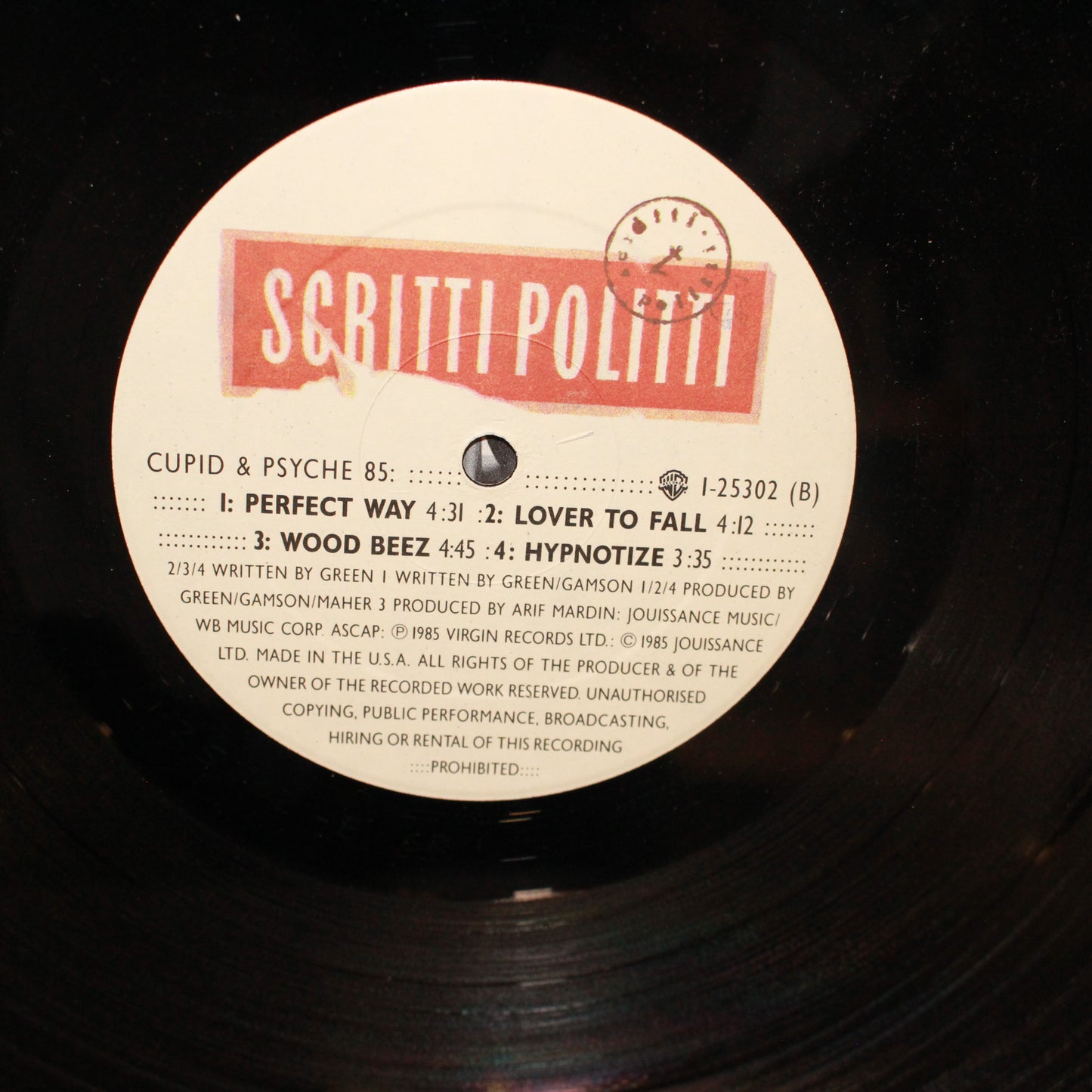 Scritti Politti : Cupid & Psyche 85 (LP,Album)