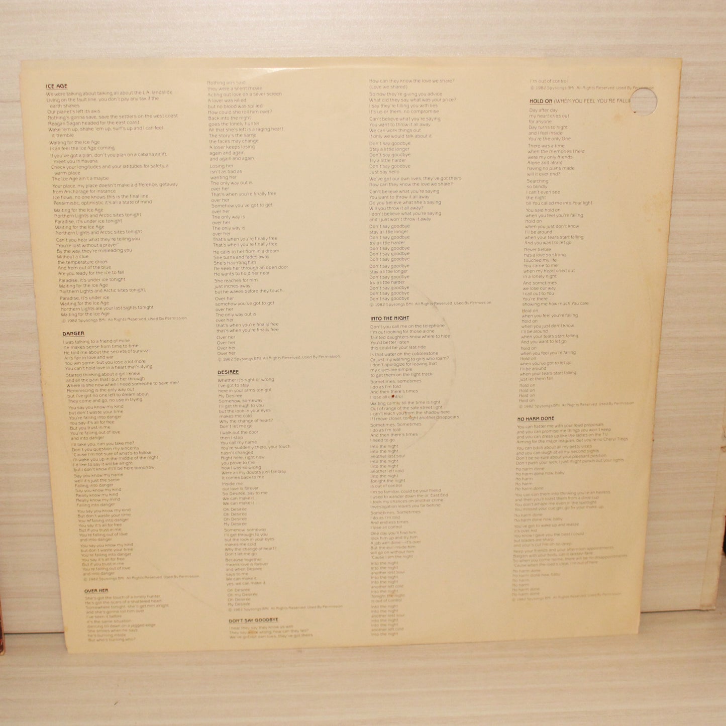 SPYS : S·P·Y·S (LP,Album,Stereo)