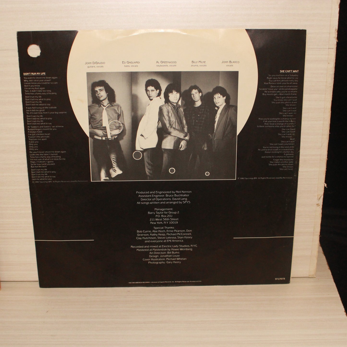 SPYS : S·P·Y·S (LP,Album,Stereo)
