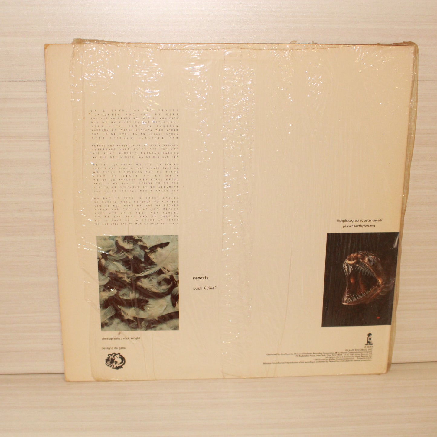 Shriekback : Nemesis (12",45 RPM)