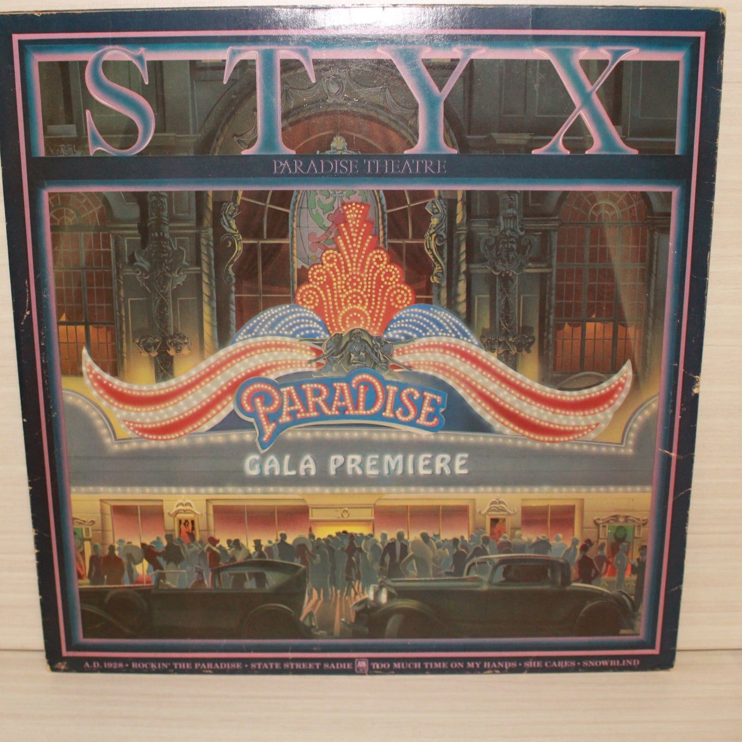 Styx : Paradise Theatre (LP,Album,Etched)