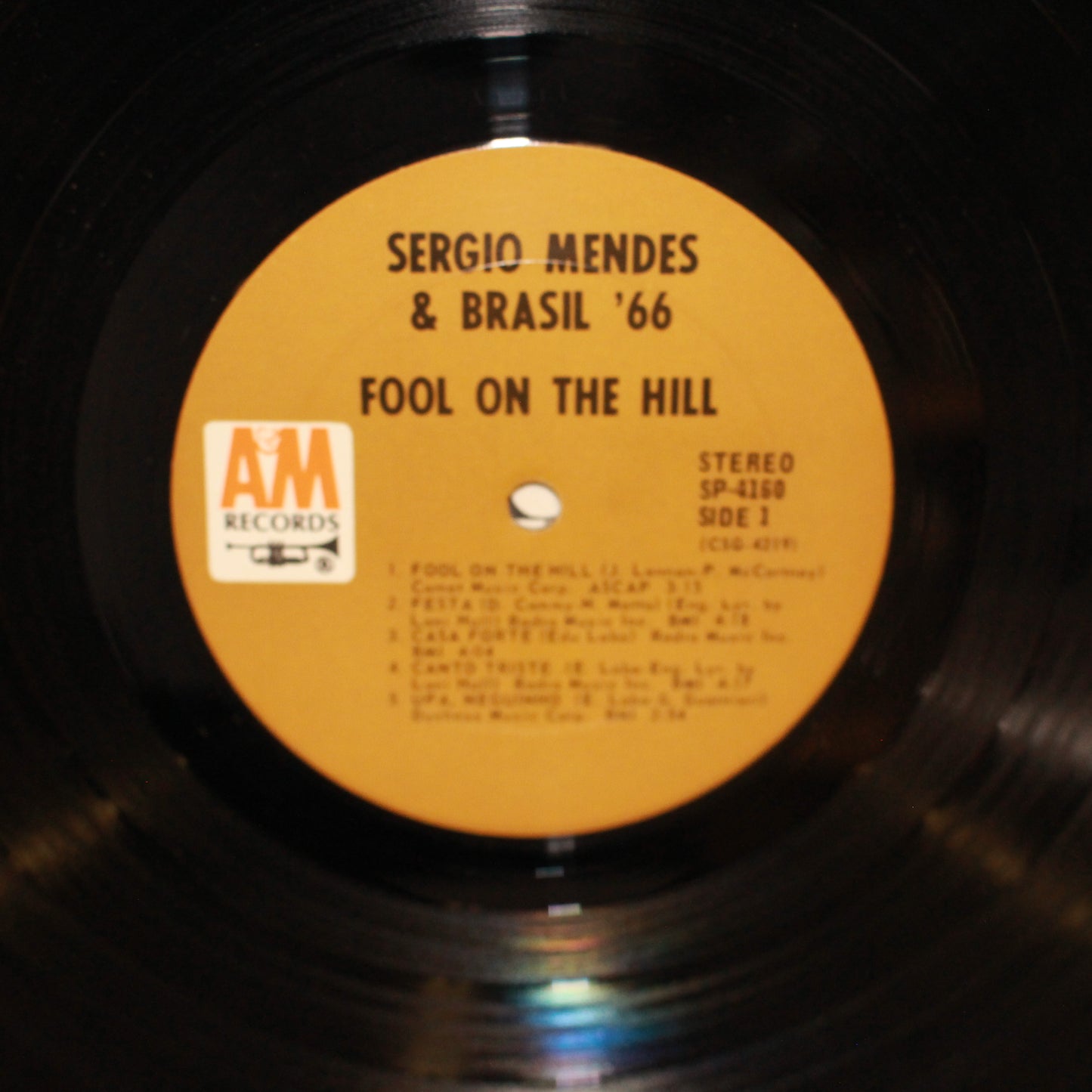 Sérgio Mendes & Brasil '66 : Fool On The Hill (LP,Album,Stereo)