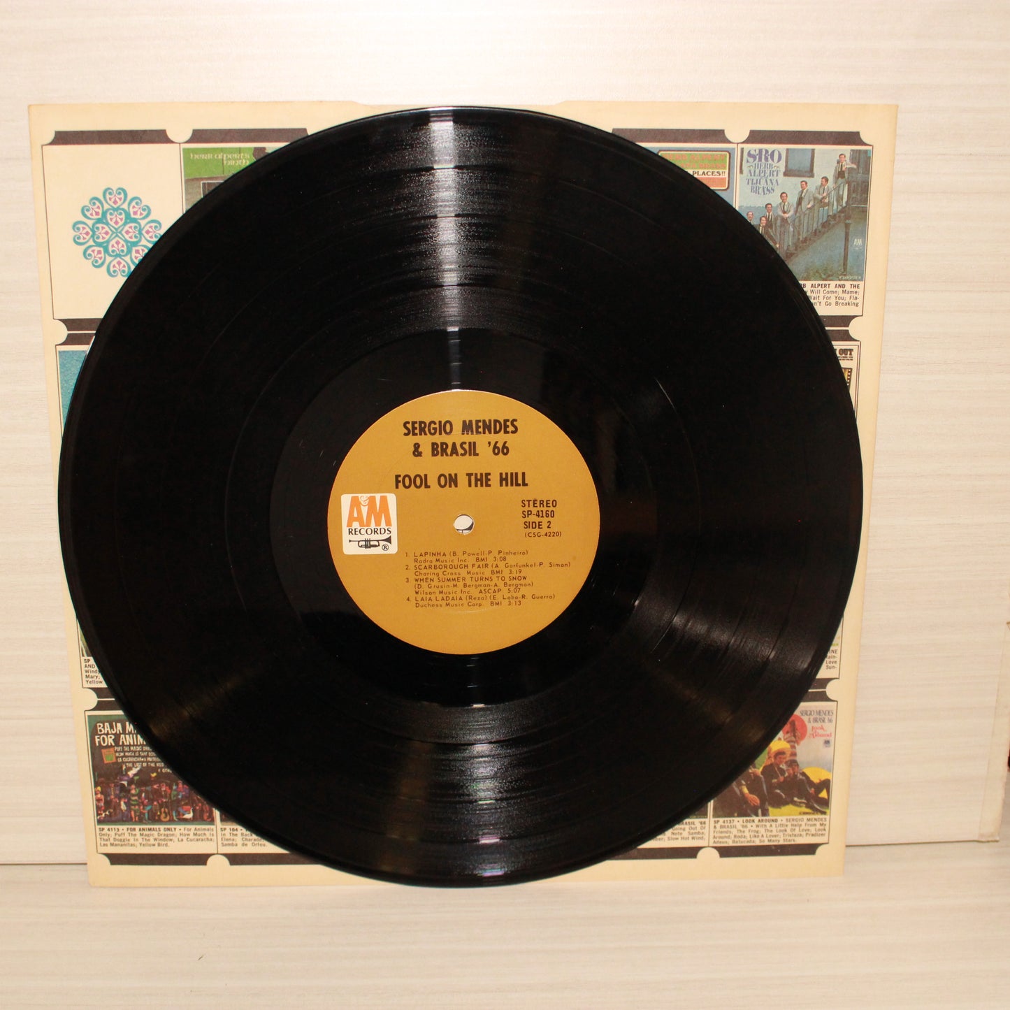 Sérgio Mendes & Brasil '66 : Fool On The Hill (LP,Album,Stereo)