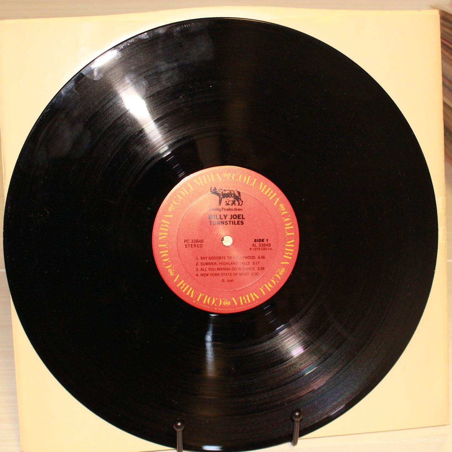 Billy Joel : Turnstiles (LP,Album,Stereo)