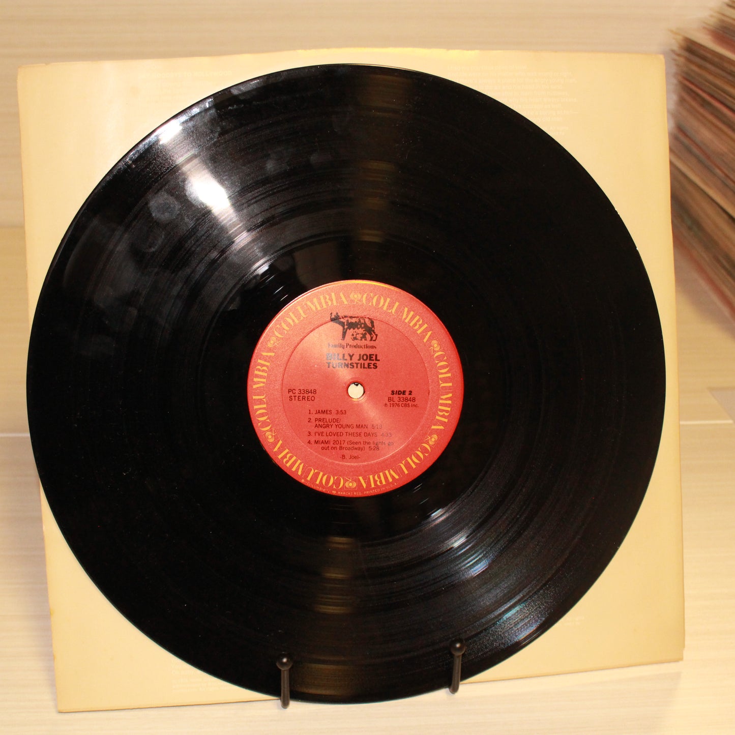 Billy Joel : Turnstiles (LP,Album,Stereo)