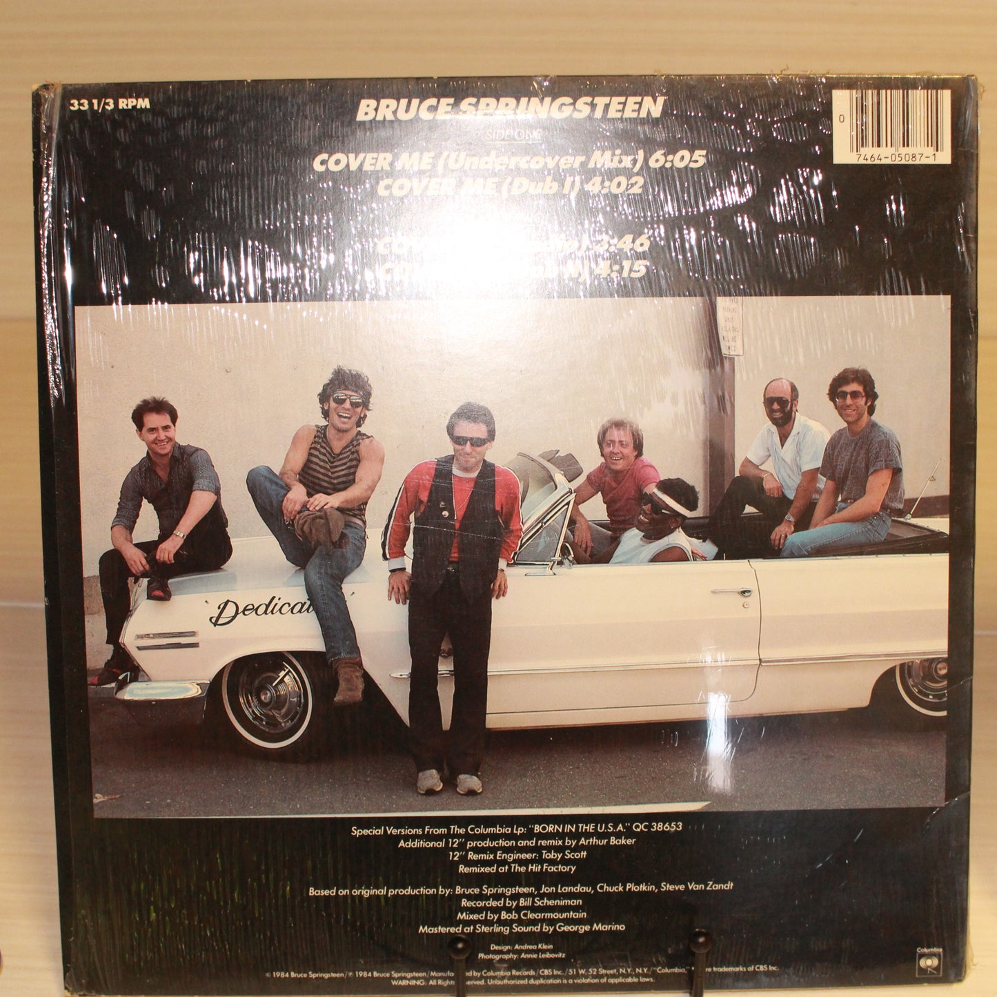 Bruce Springsteen : Cover Me (12",33 ⅓ RPM)