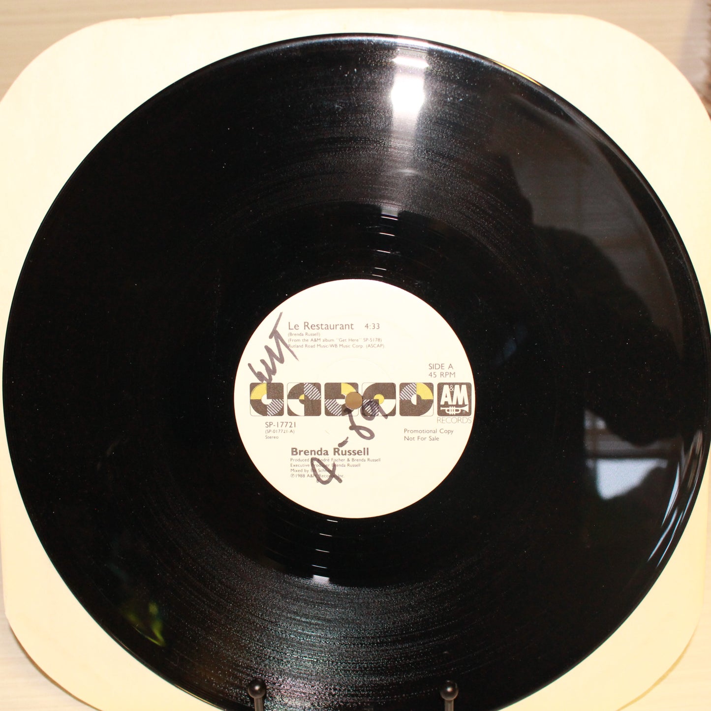 Brenda Russell (2) : Le Restaurant (12",45 RPM,Single,Promo)