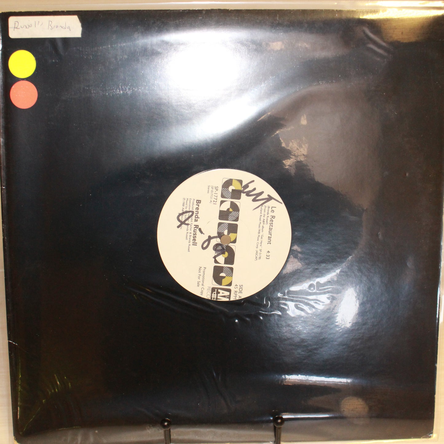 Brenda Russell (2) : Le Restaurant (12",45 RPM,Single,Promo)