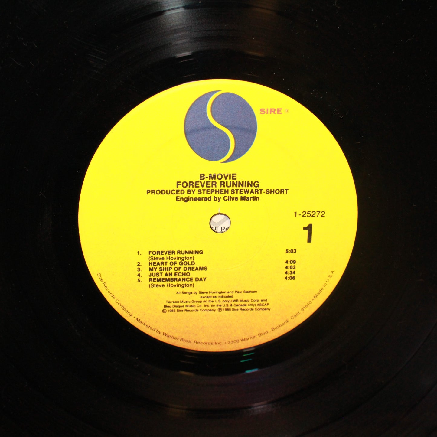 B-Movie : Forever Running (LP,Album)