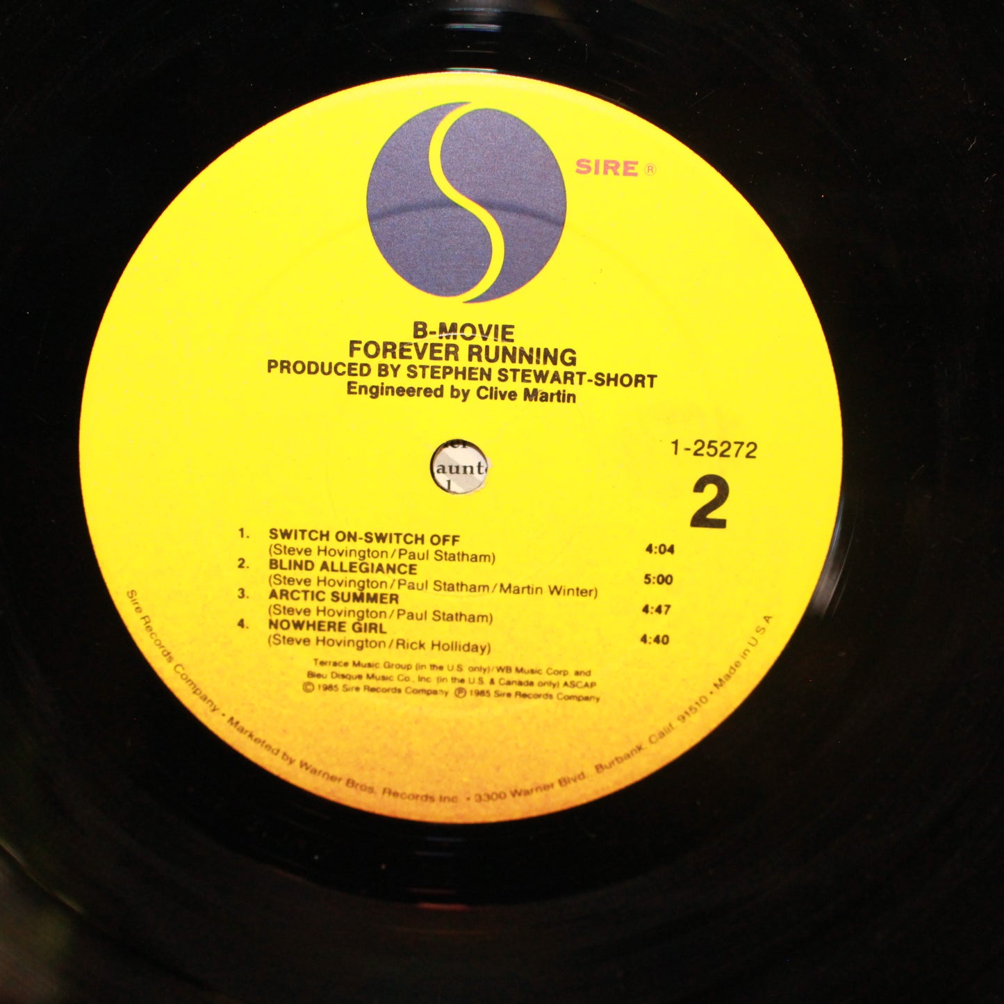 B-Movie : Forever Running (LP,Album)